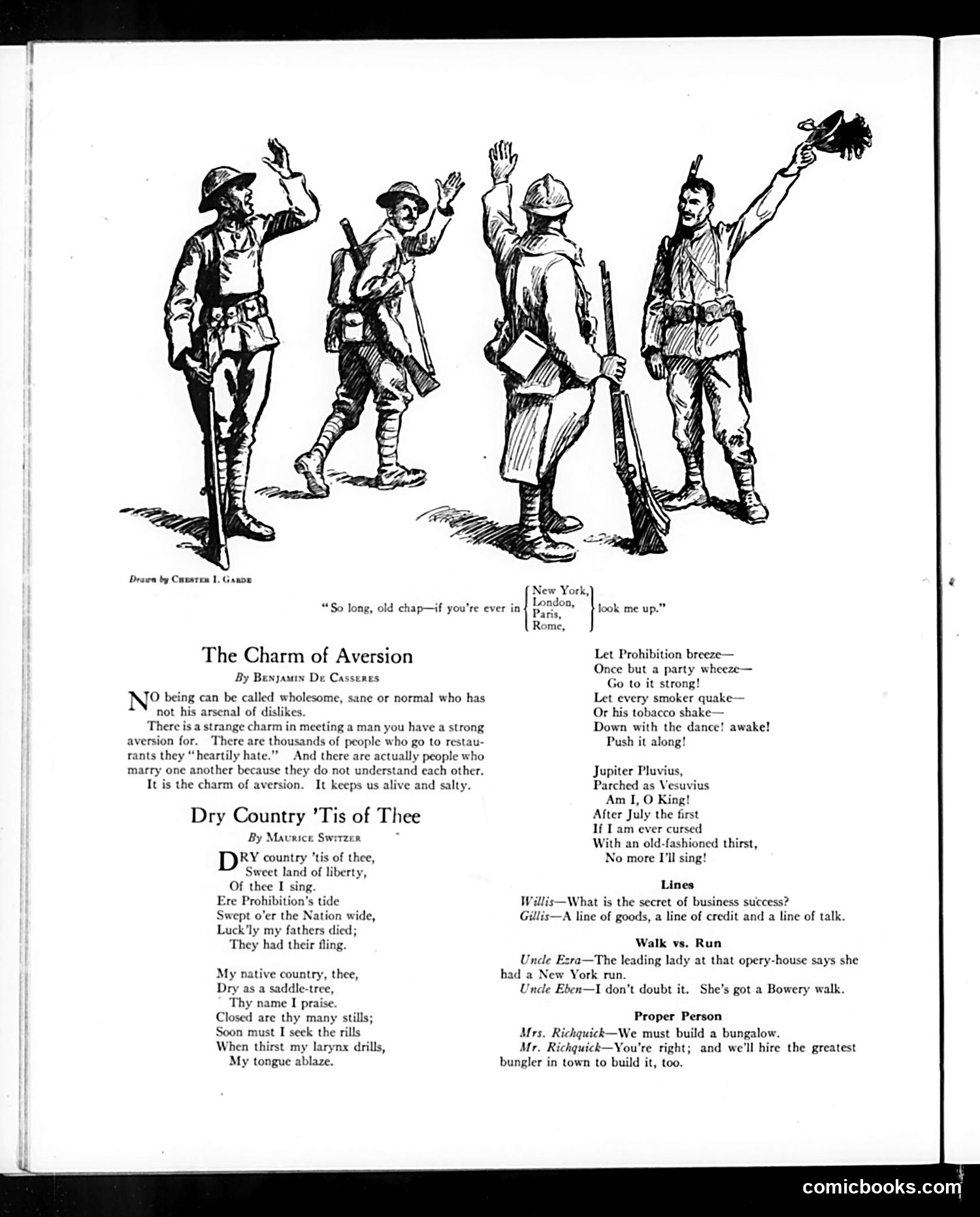 Judge — April 5, 1919 — page 12: Judge, 1919-04-05