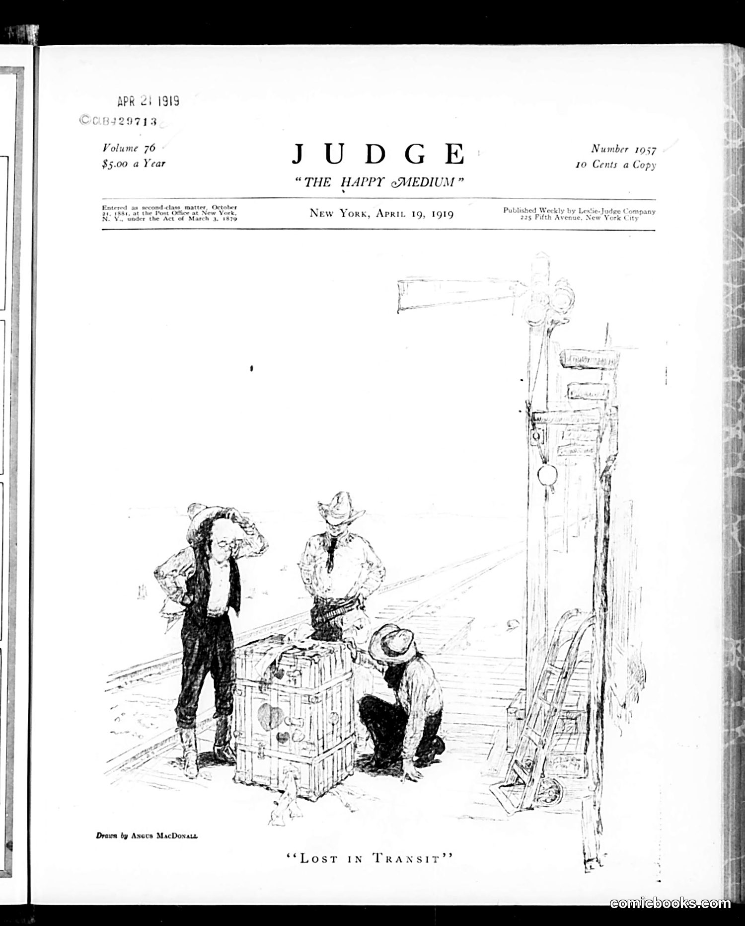Judge — April 19, 1919 — page 3: Judge, 1919-04-19