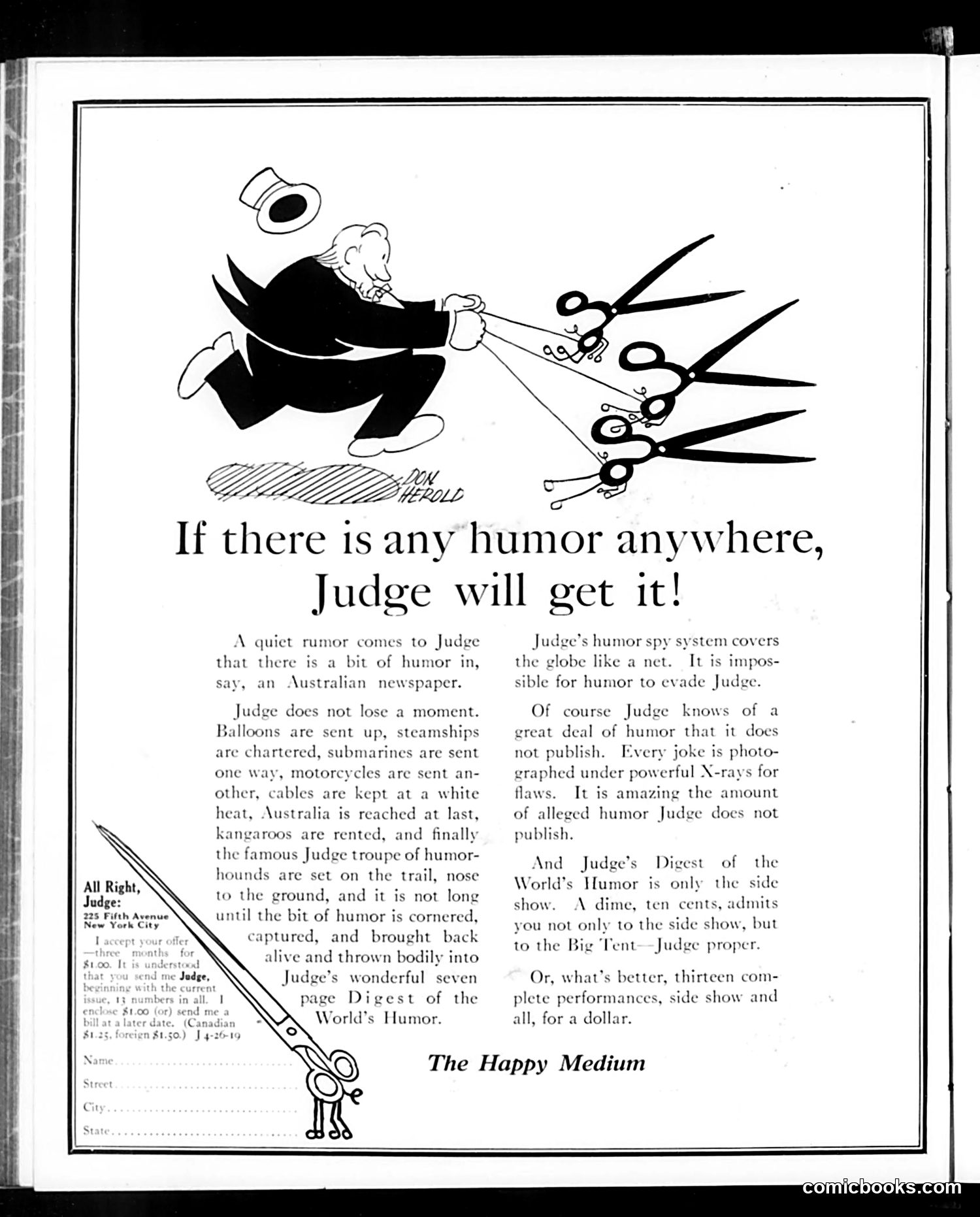 Judge — April 26, 1919 — page 2: Judge, 1919-04-26