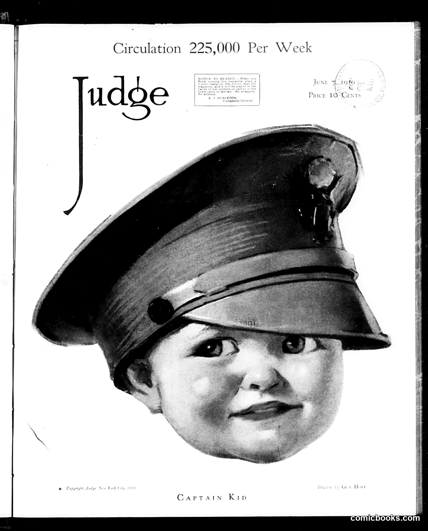 Judge — June 7, 1919 — page 1: Judge, 1919-06-07