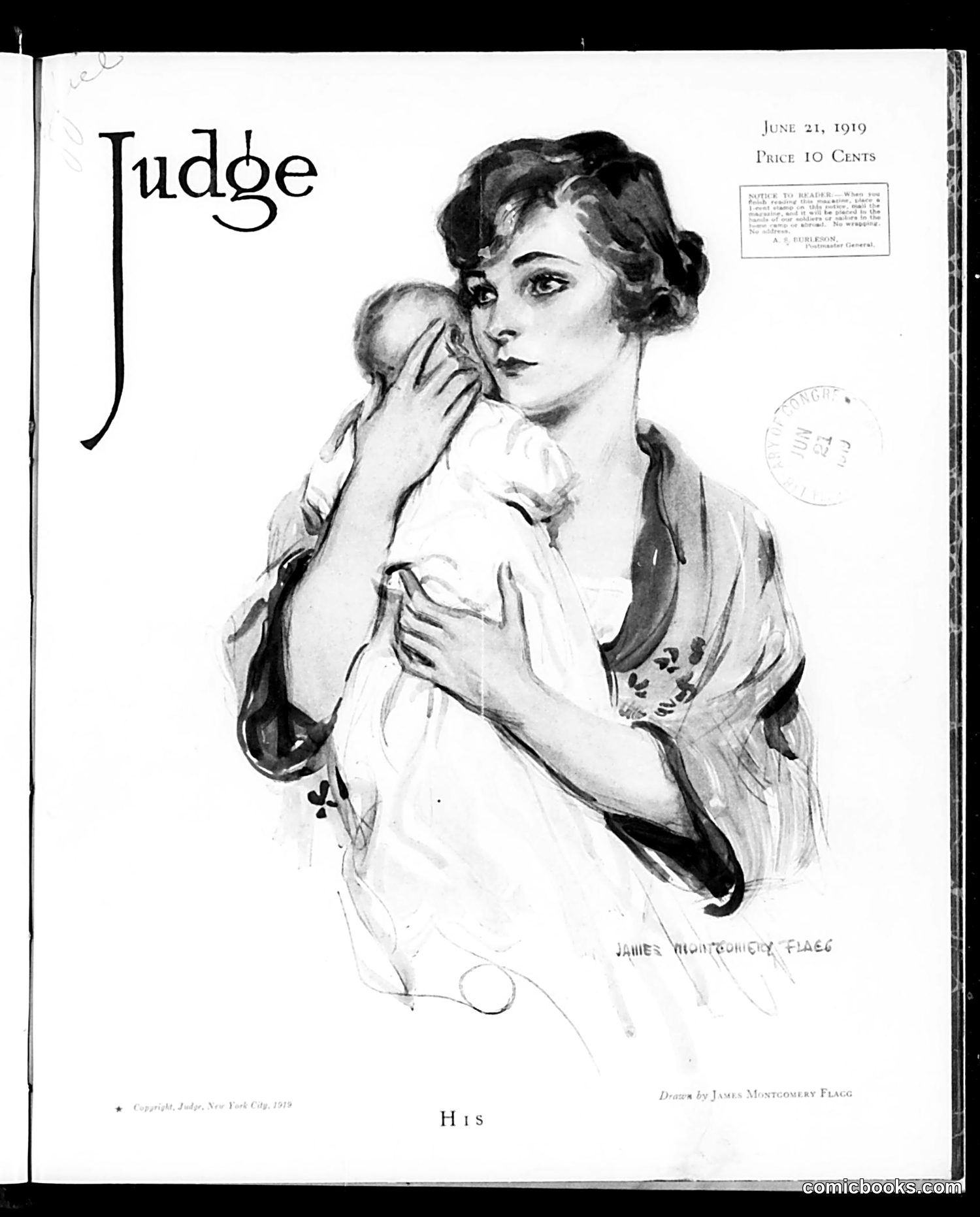 Judge — June 21, 1919 — page 1: Judge, 1919-06-21