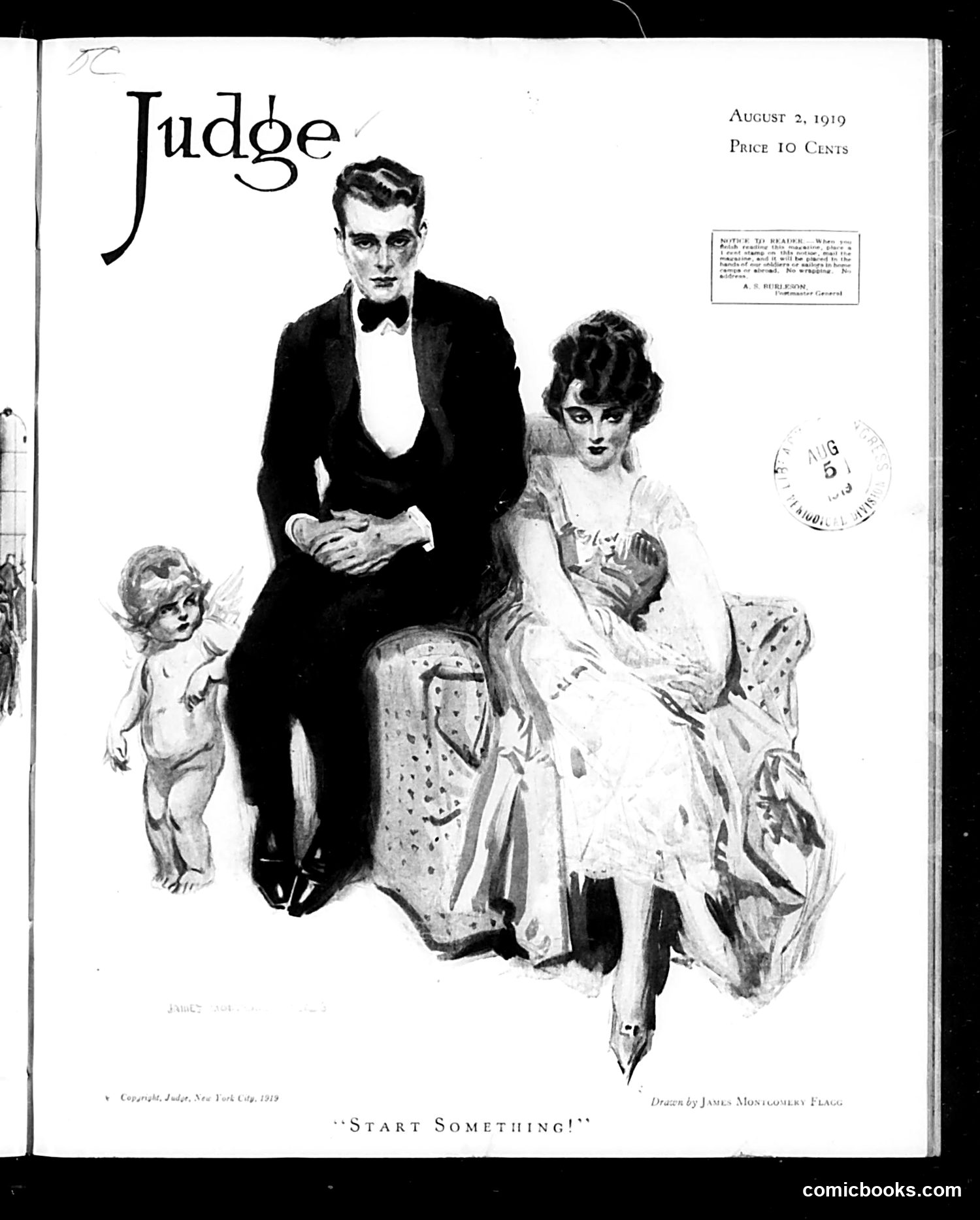 Judge — August 2, 1919 — page 1: Judge, 1919-08-02