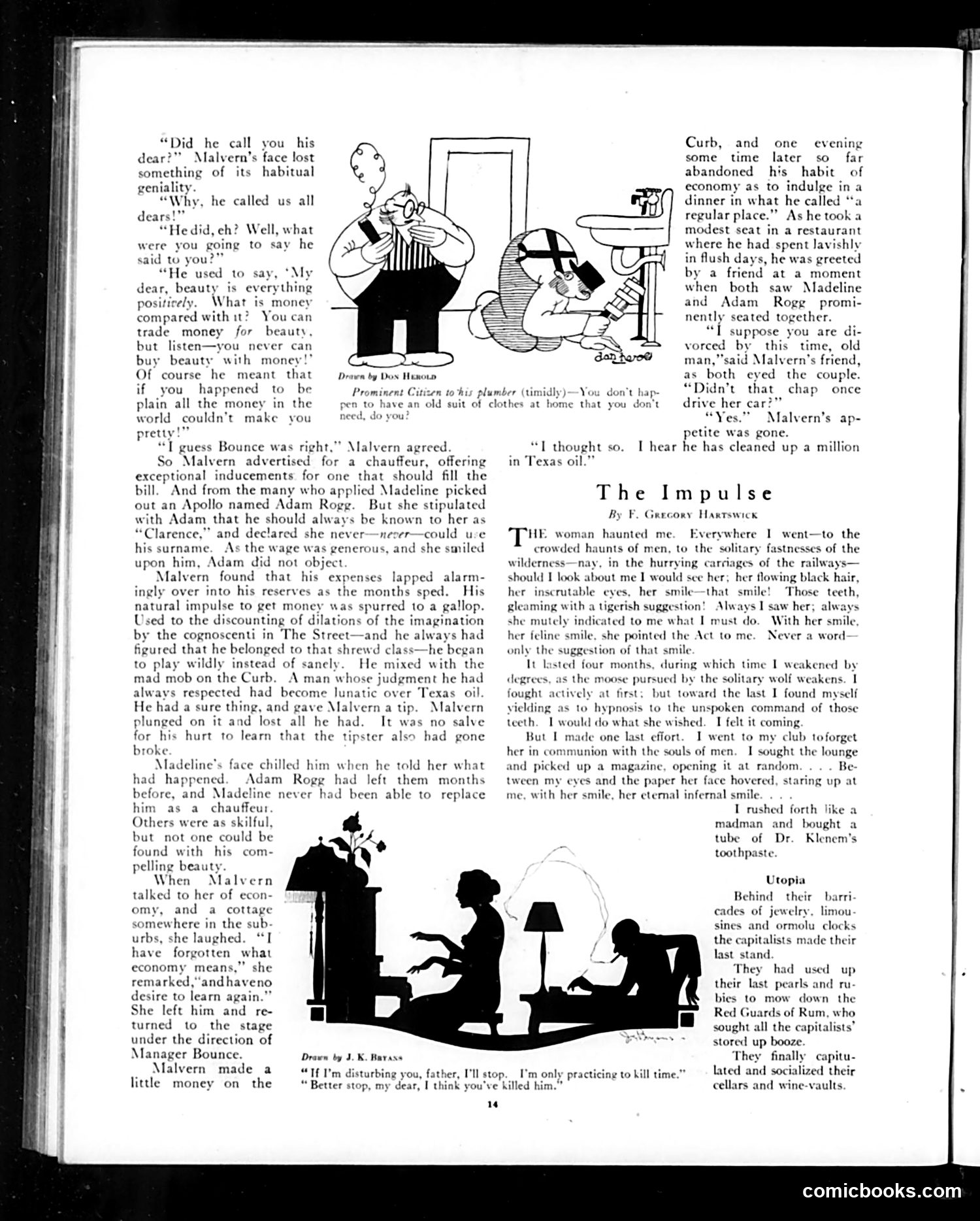 Judge — August 16, 1919 — page 14: Judge, 1919-08-16
