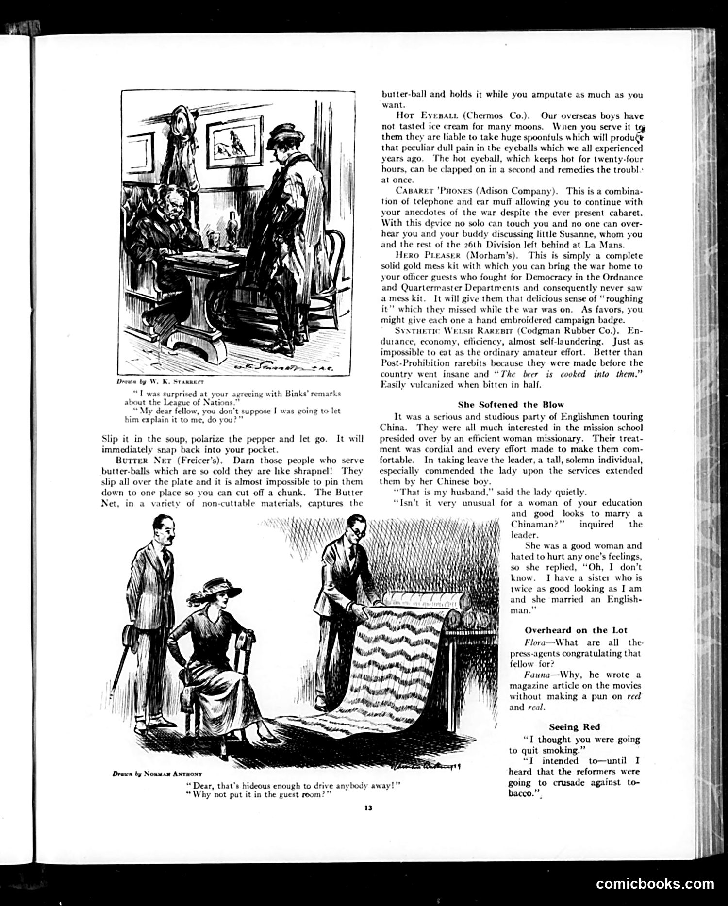 Judge — August 23, 1919 — page 13: Judge, 1919-08-23