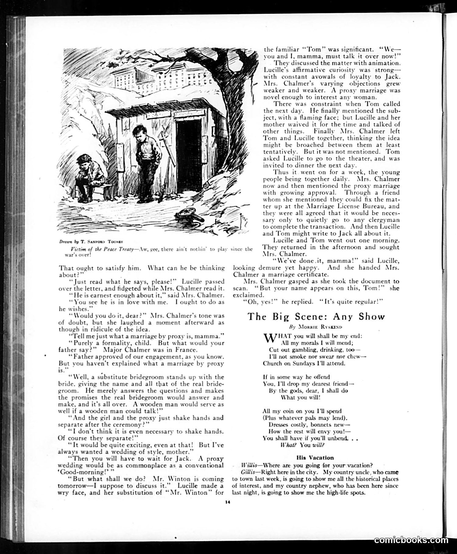 Judge — August 30, 1919 — page 14: Judge, 1919-08-30