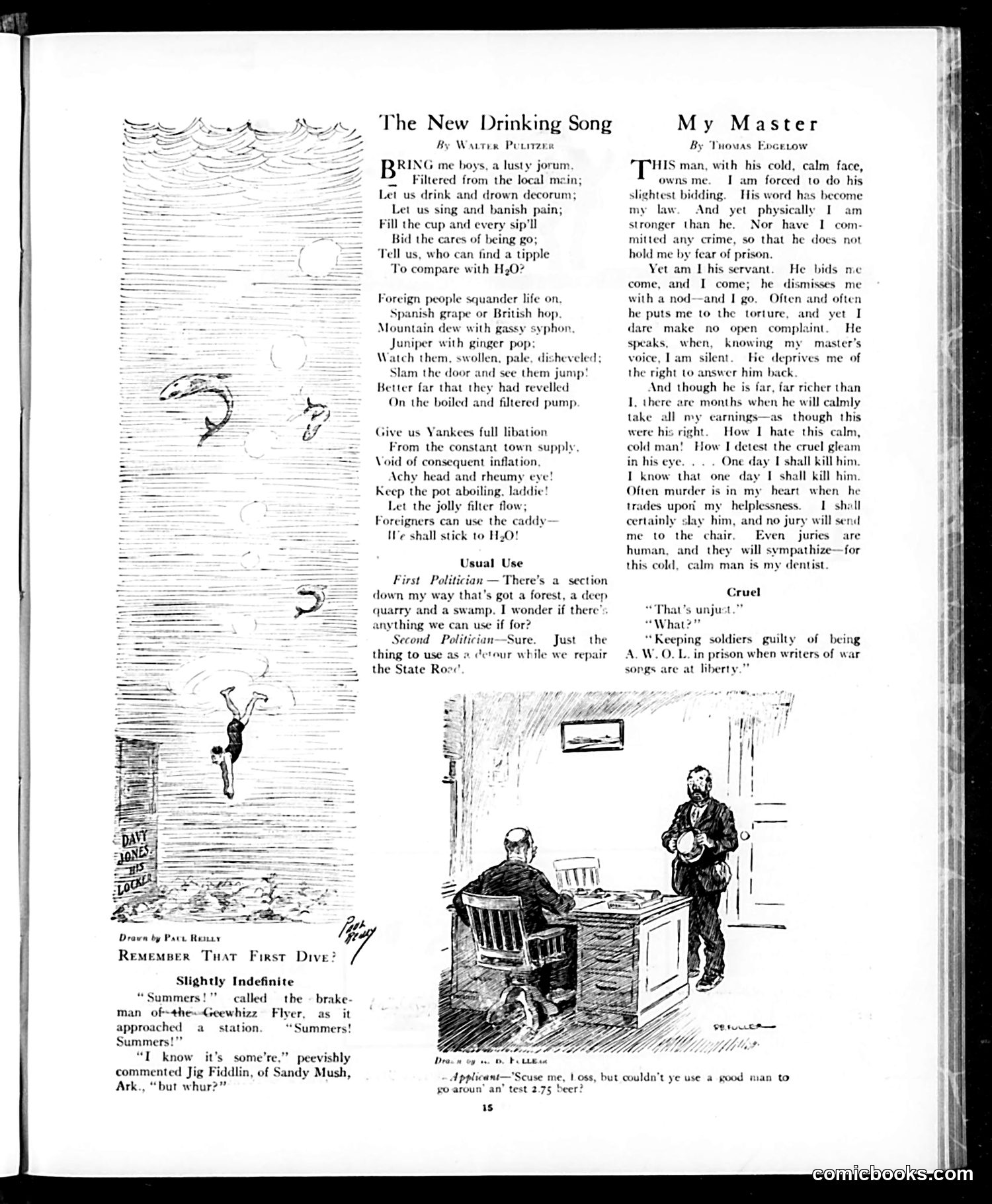 Judge — August 30, 1919 — page 15: Judge, 1919-08-30