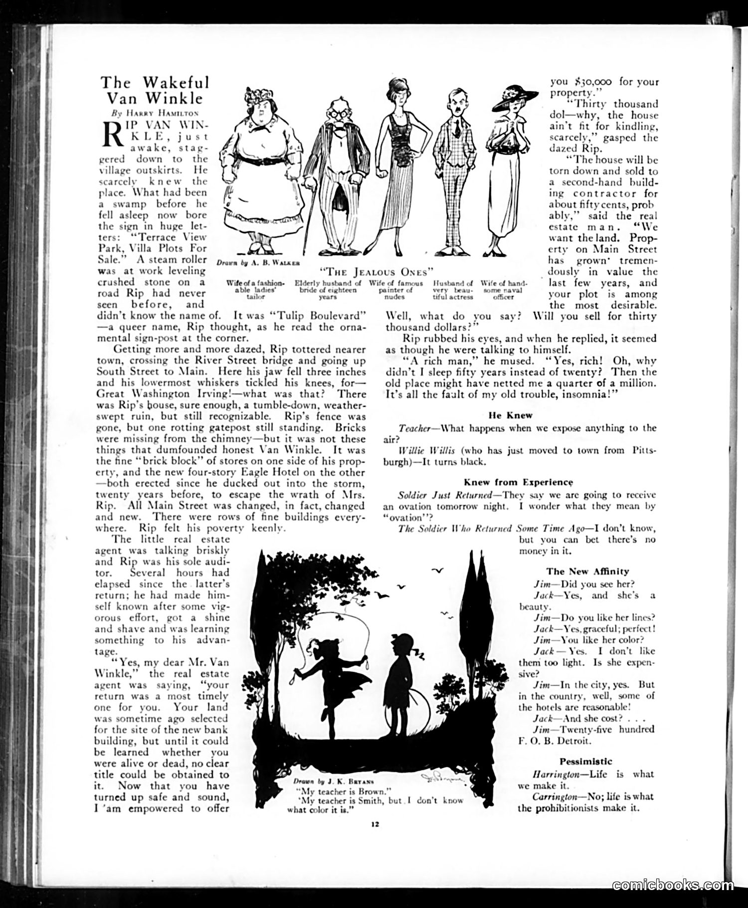 Judge — September 6, 1919 — page 12: Judge, 1919-09-06
