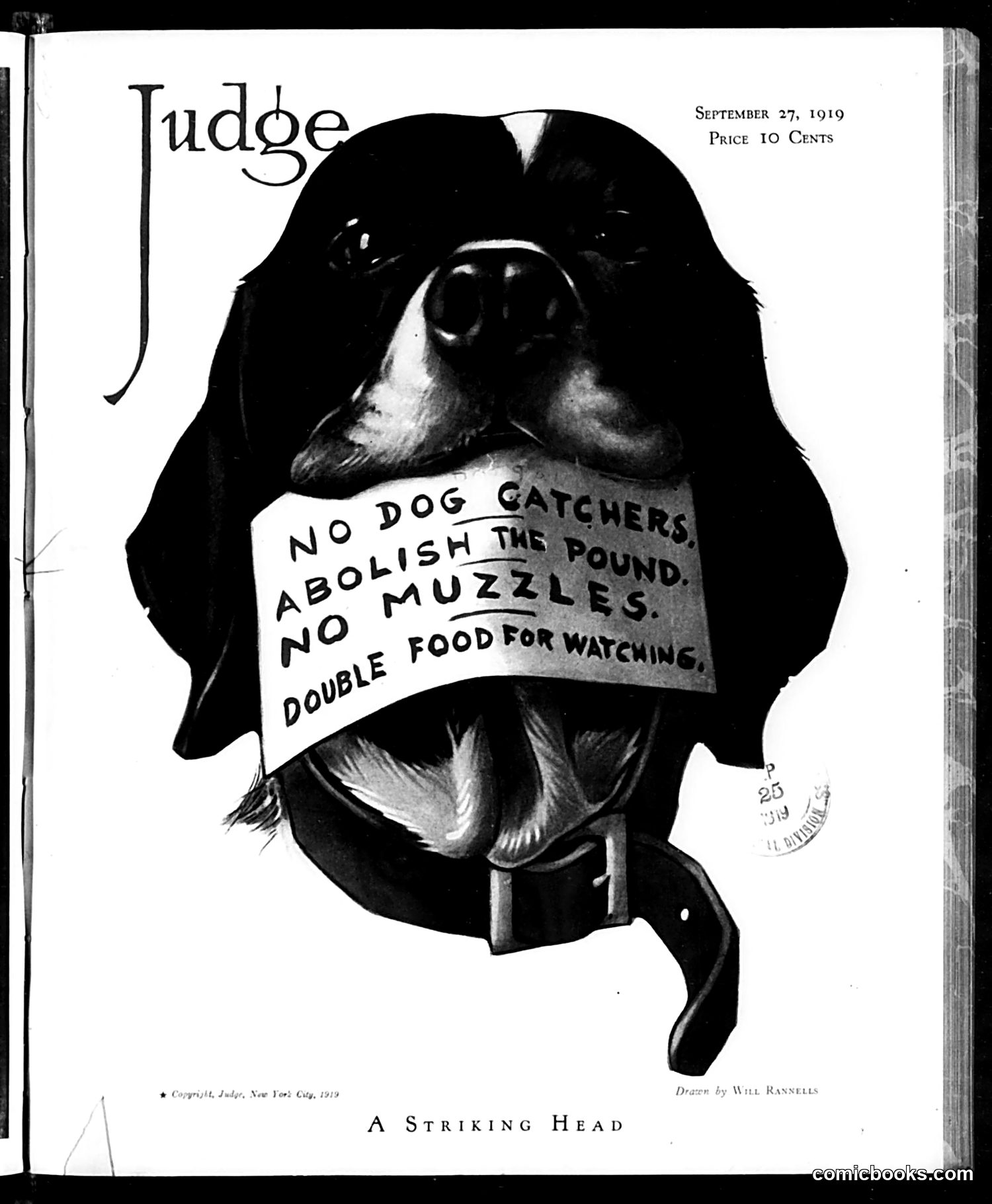 Judge — September 27, 1919 — page 1: Judge, 1919-09-27