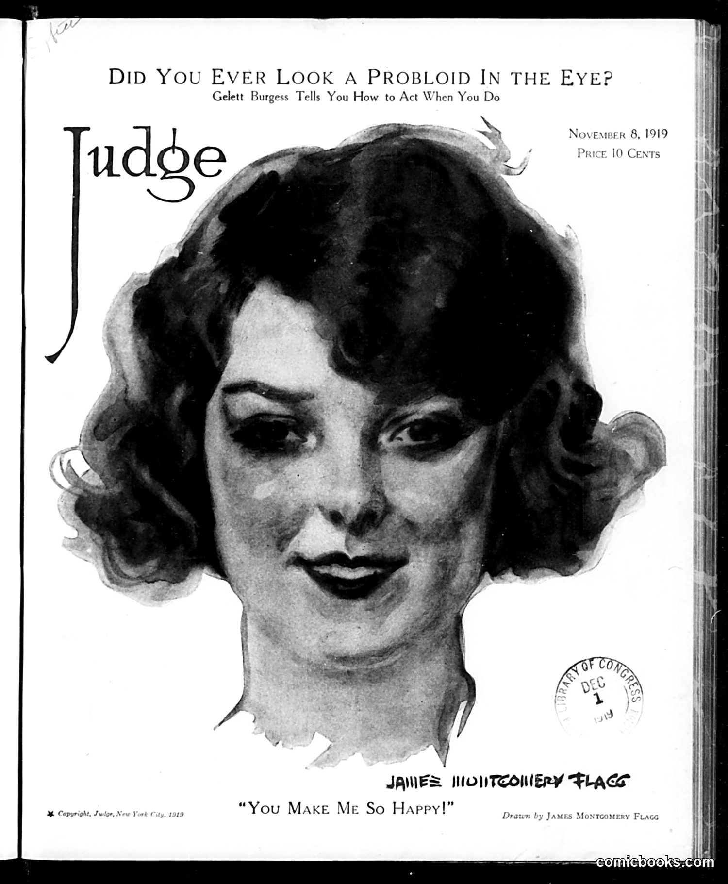 Judge — November 8, 1919 — page 1: Judge, 1919-11-08