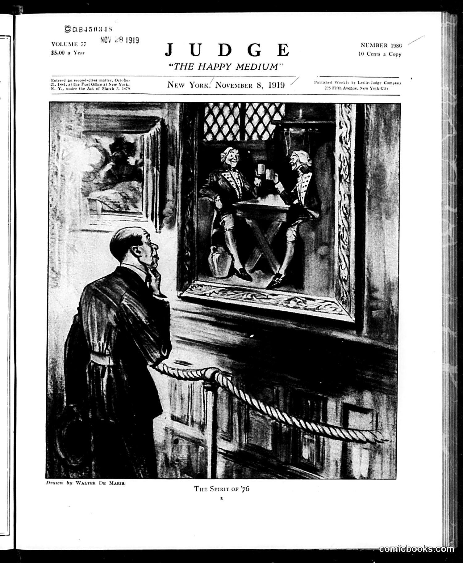 Judge — November 8, 1919 — page 3: Judge, 1919-11-08