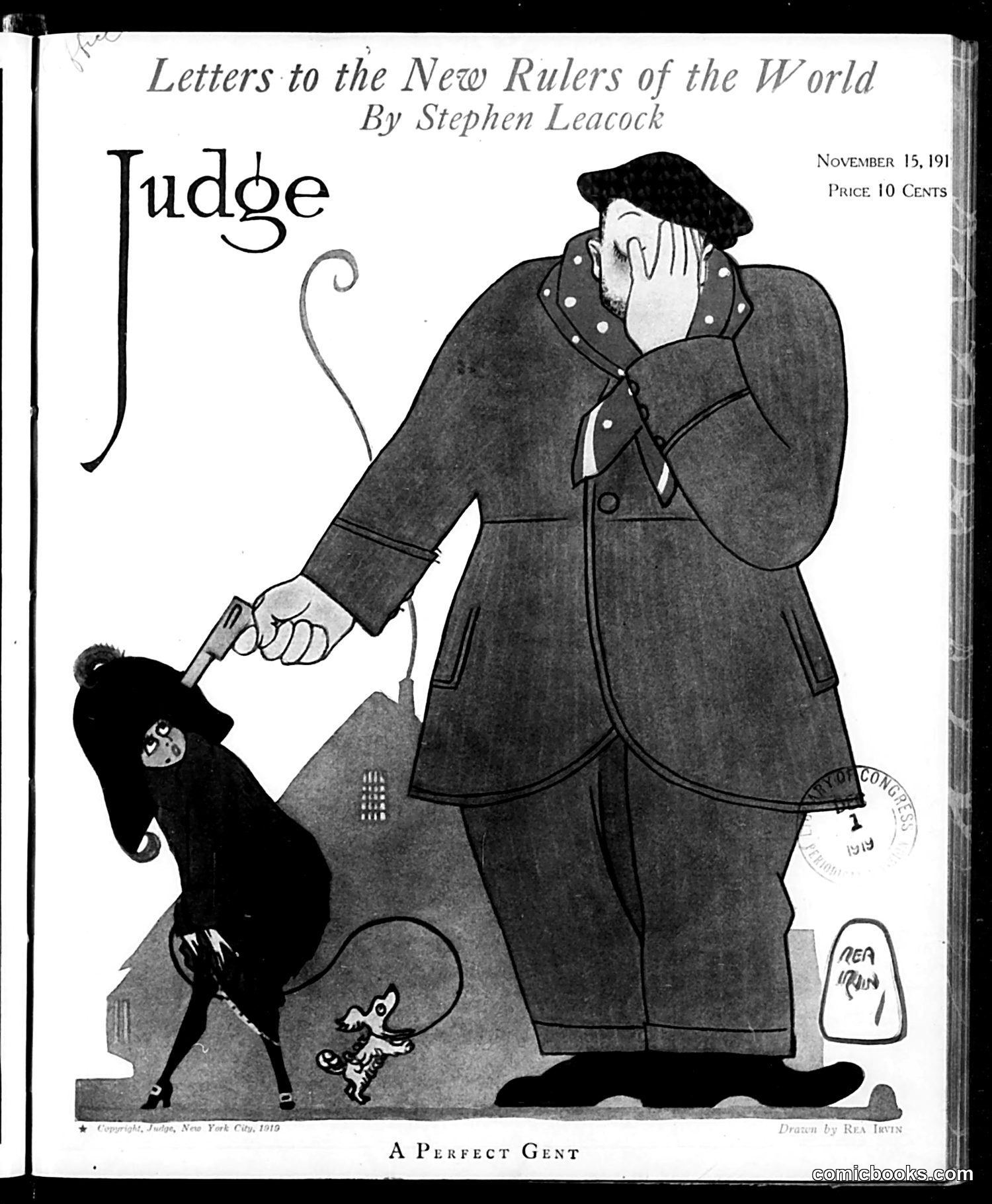 Judge — November 15, 1919 — page 1: Judge, 1919-11-15