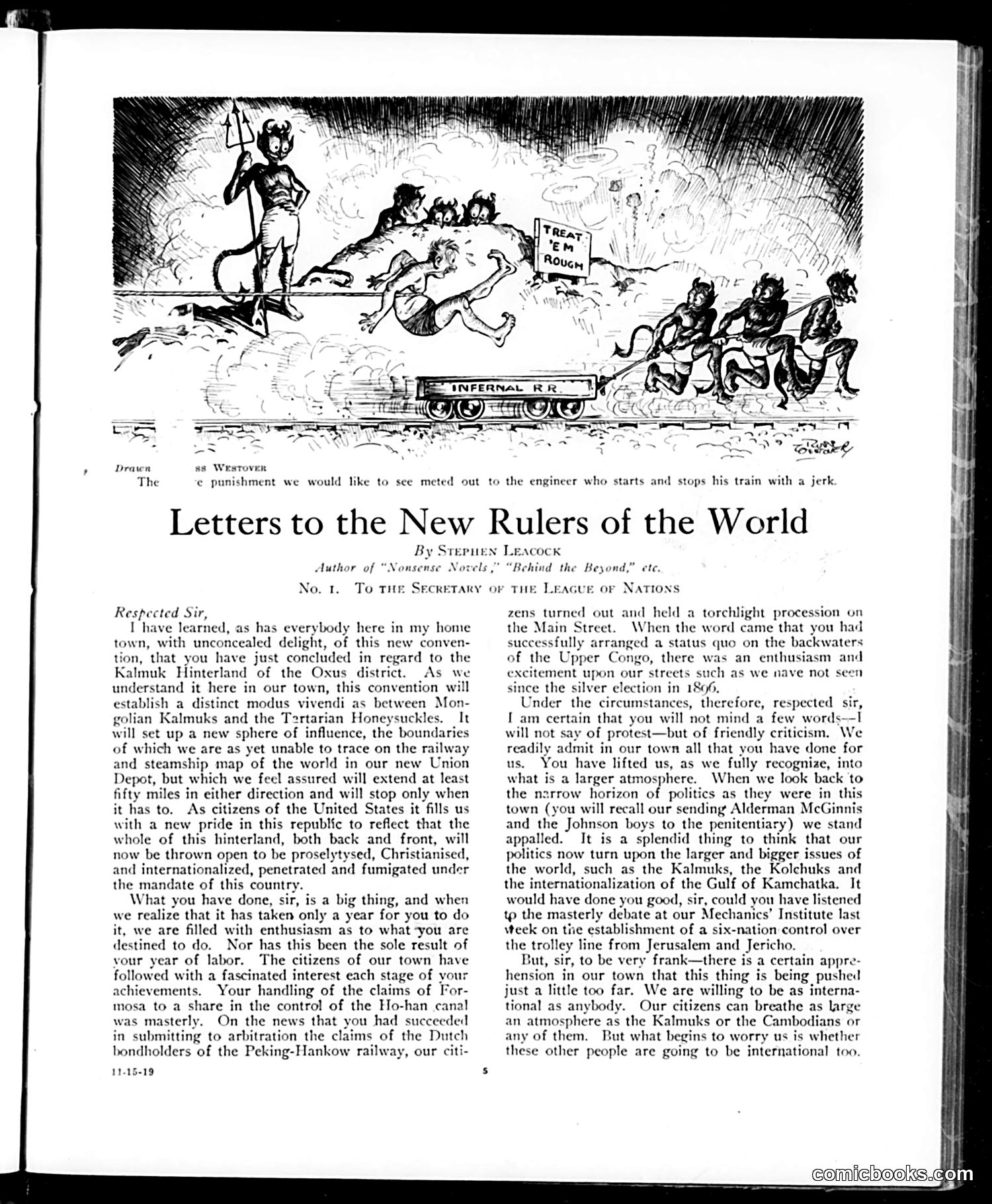 Judge — November 15, 1919 — page 5: Judge, 1919-11-15