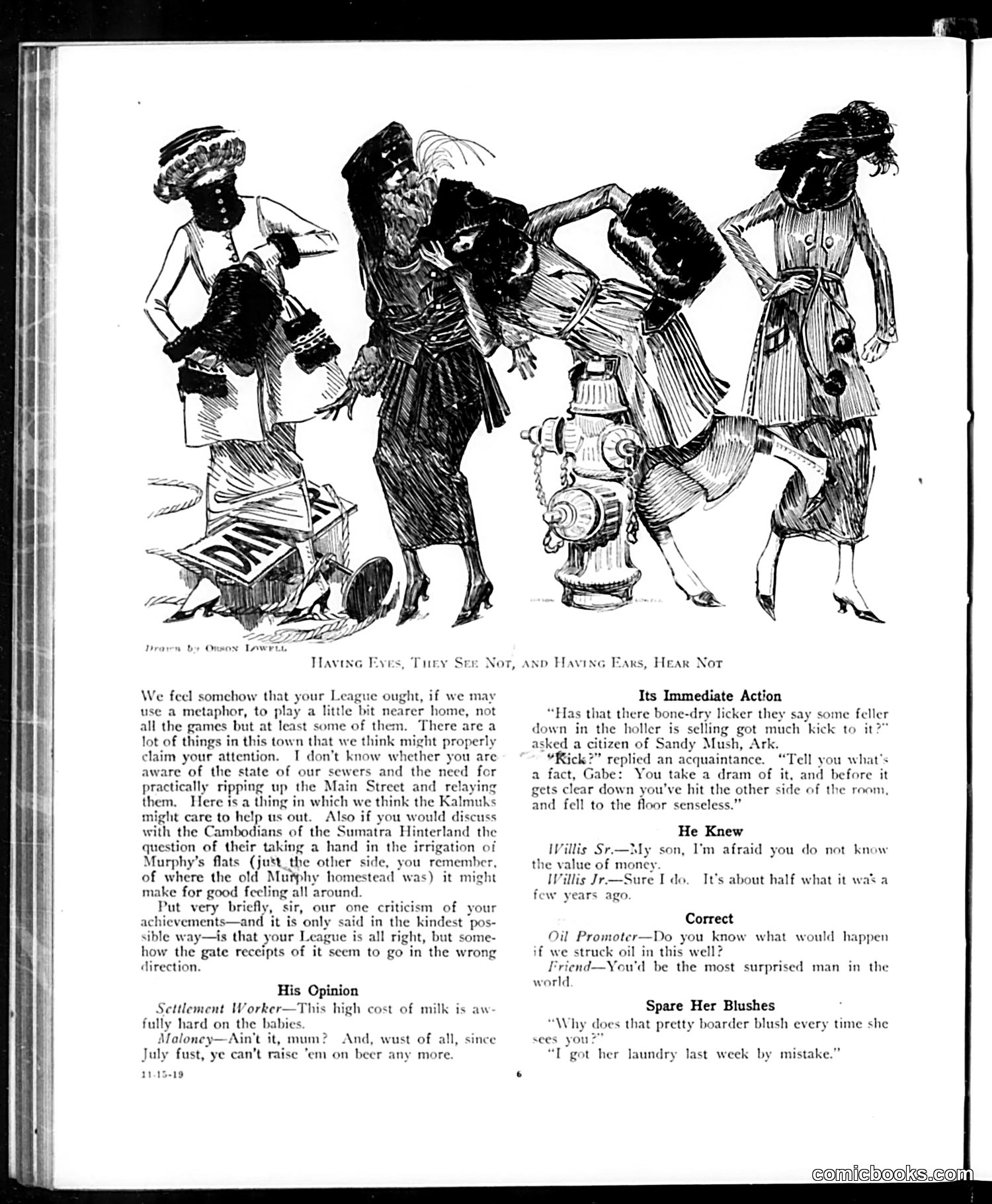 Judge — November 15, 1919 — page 6: Judge, 1919-11-15
