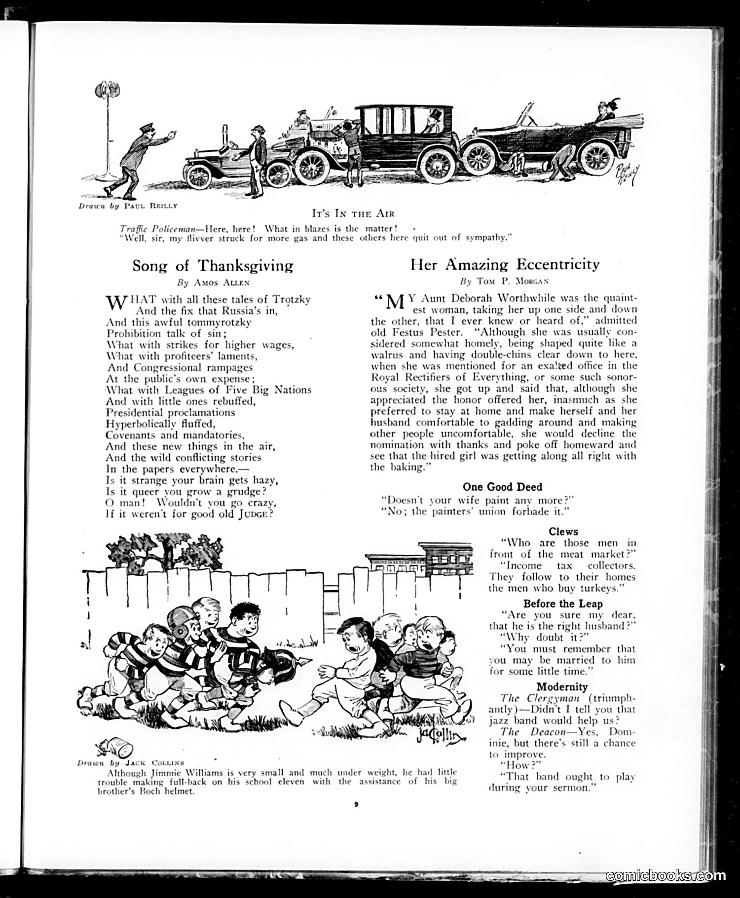 Judge — November 22, 1919 — page 9: Judge, 1919-11-22