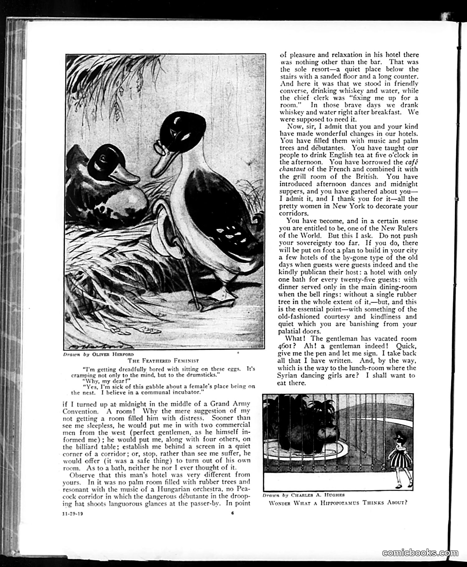 Judge — November 29, 1919 — page 6: Judge, 1919-11-29