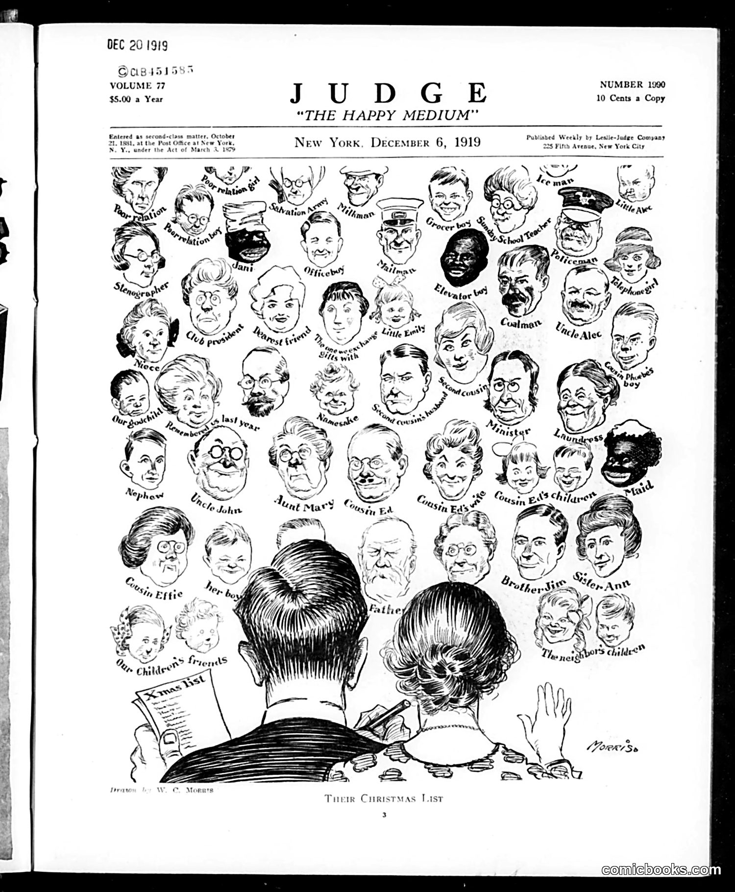 Judge — December 6, 1919 — page 3: Judge, 1919-12-06