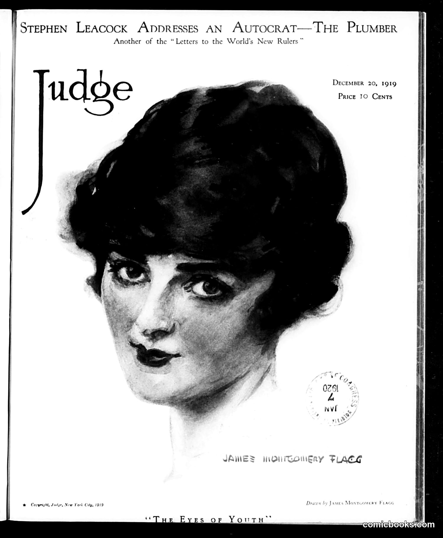 Judge — December 20, 1919 — page 1: Judge, 1919-12-20