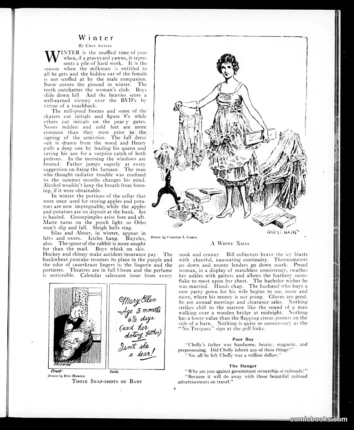 Judge — December 20, 1919 — page 7: Judge, 1919-12-20