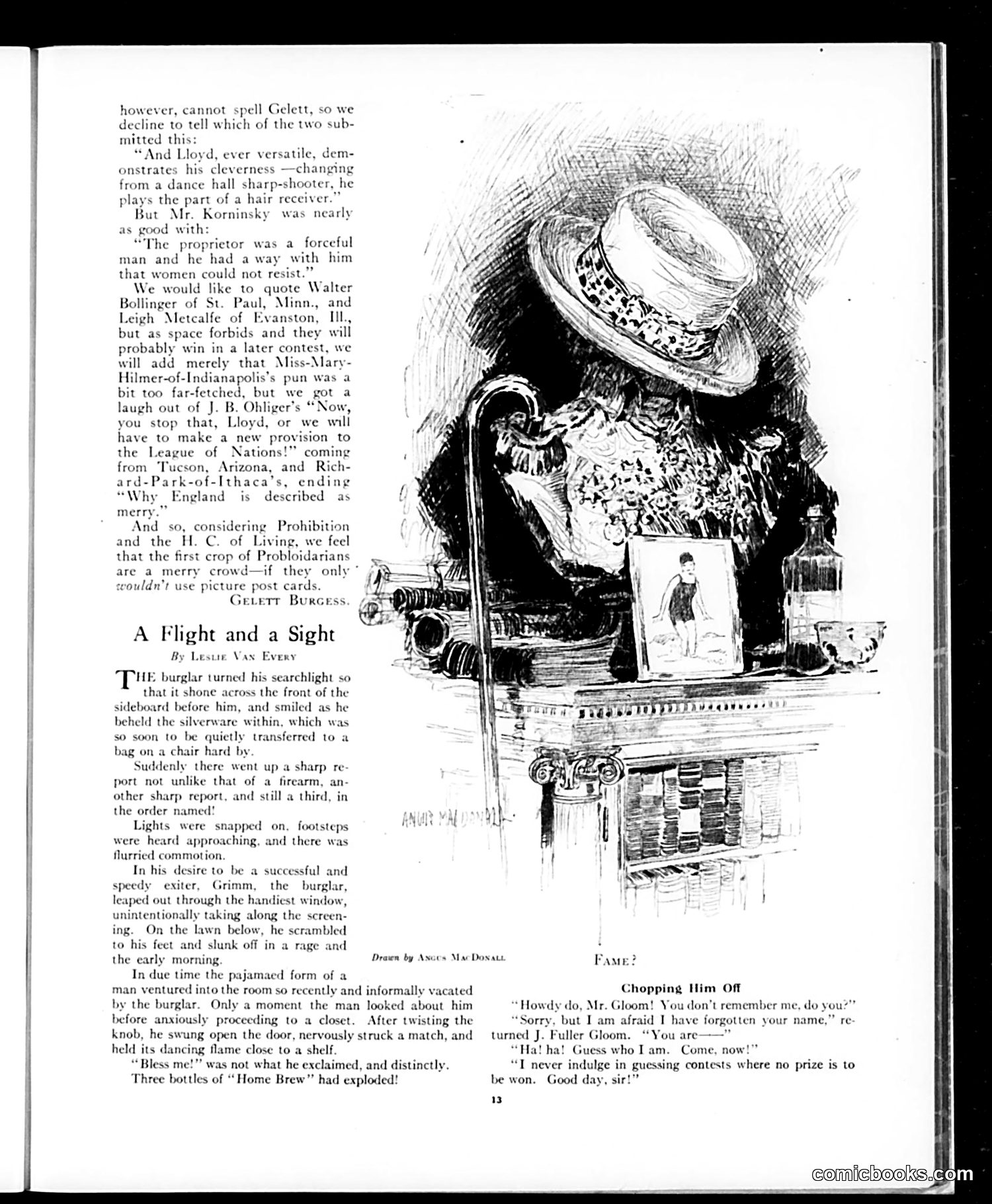 Judge — December 20, 1919 — page 13: Judge, 1919-12-20
