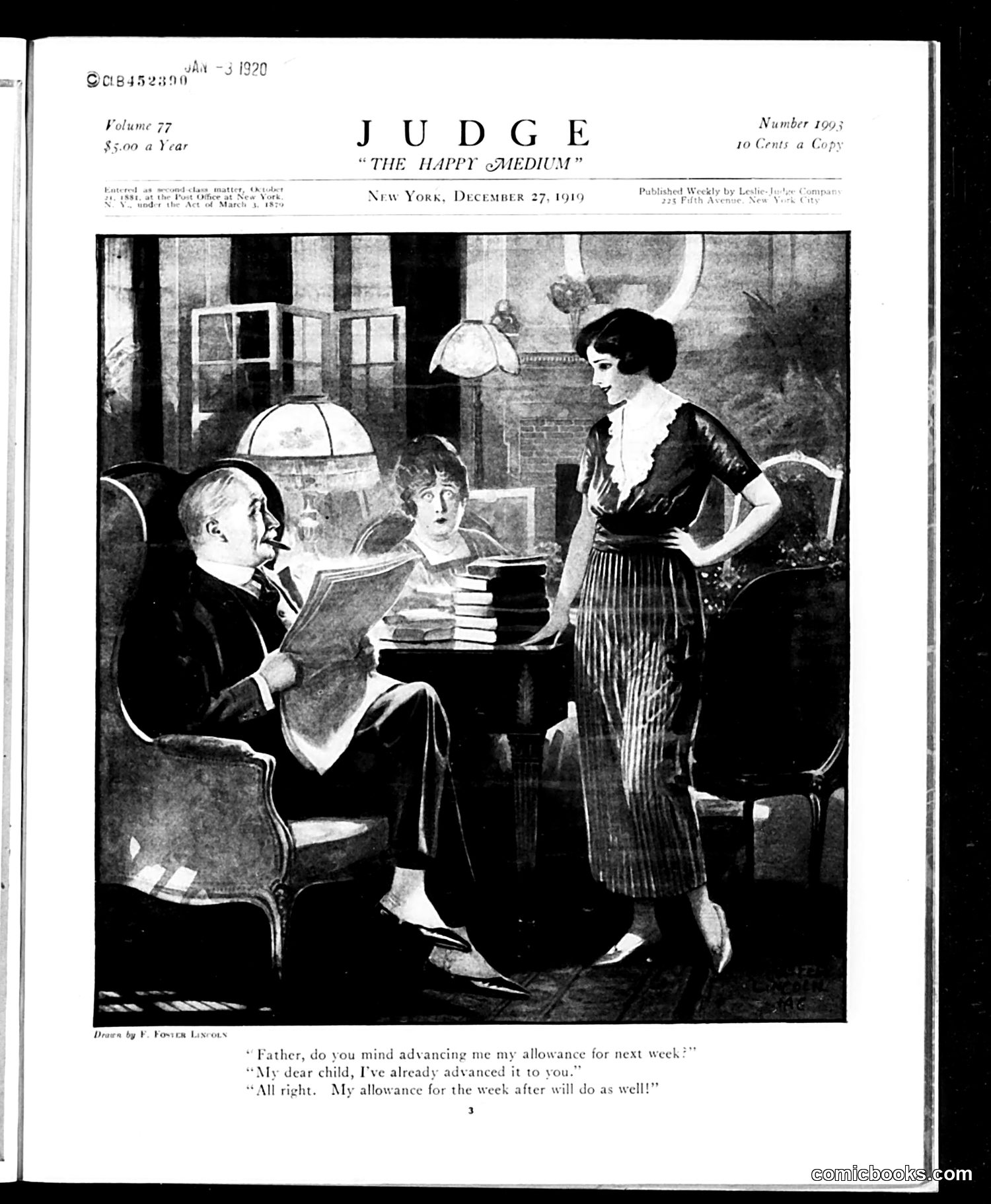 Judge — December 27, 1919 — page 3: Judge, 1919-12-27