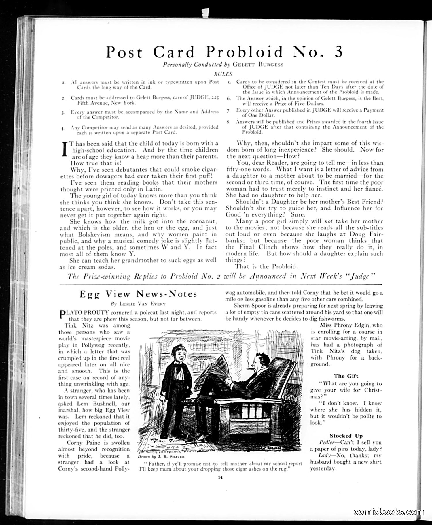 Judge — December 27, 1919 — page 14: Judge, 1919-12-27