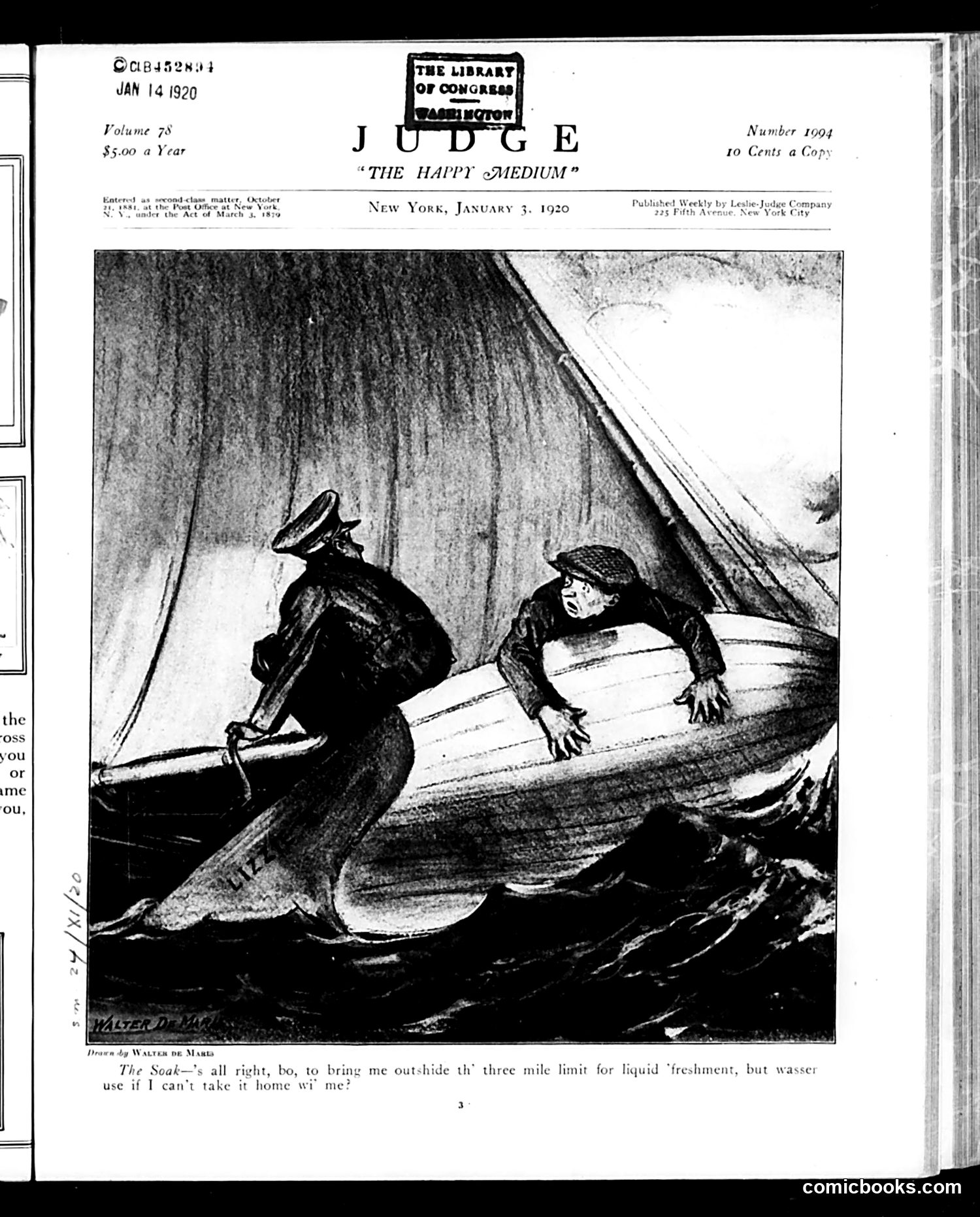 Judge — January 3, 1920 — page 3: Judge, 1920-01-03