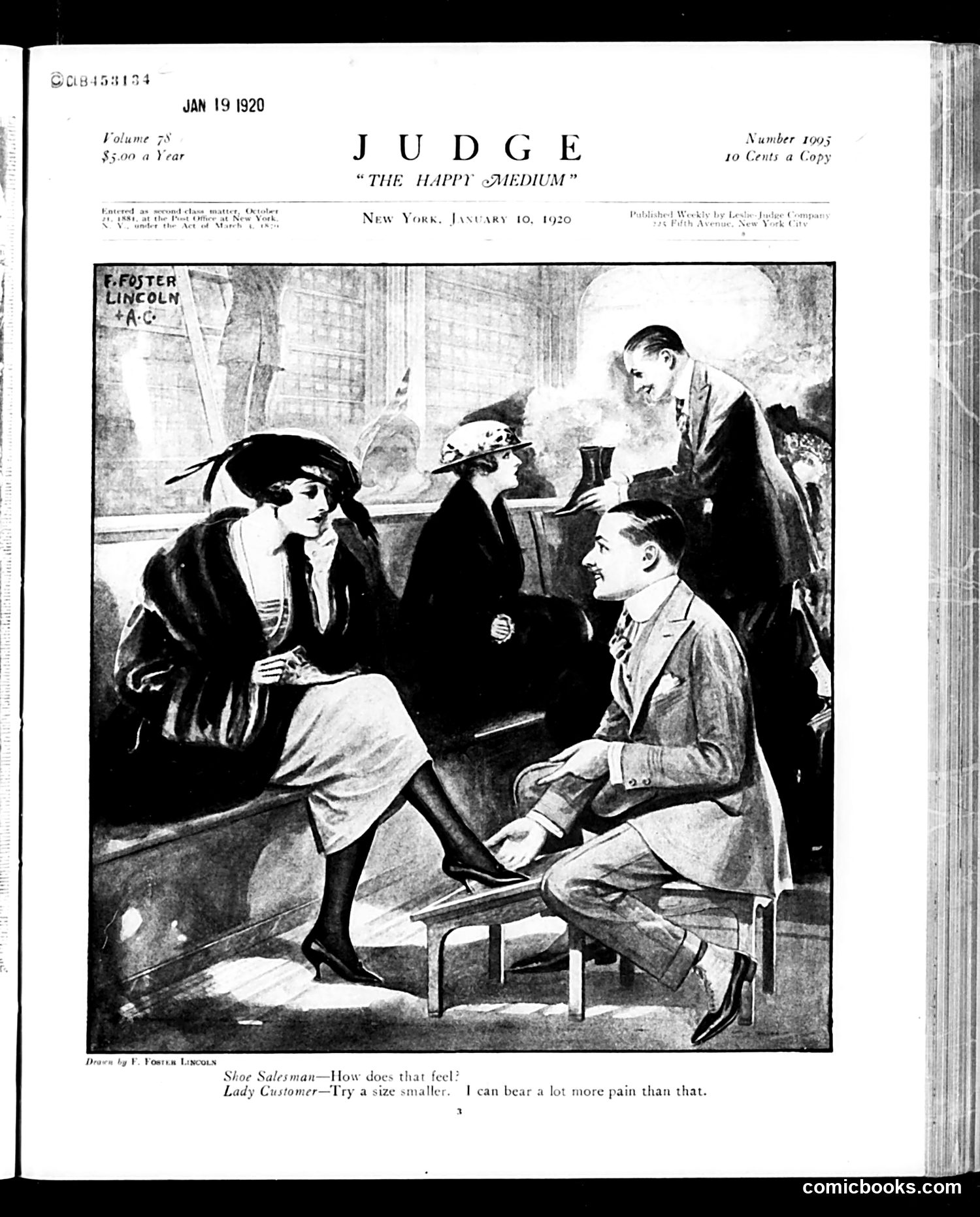 Judge — January 10, 1920 — page 3: Judge, 1920-01-10