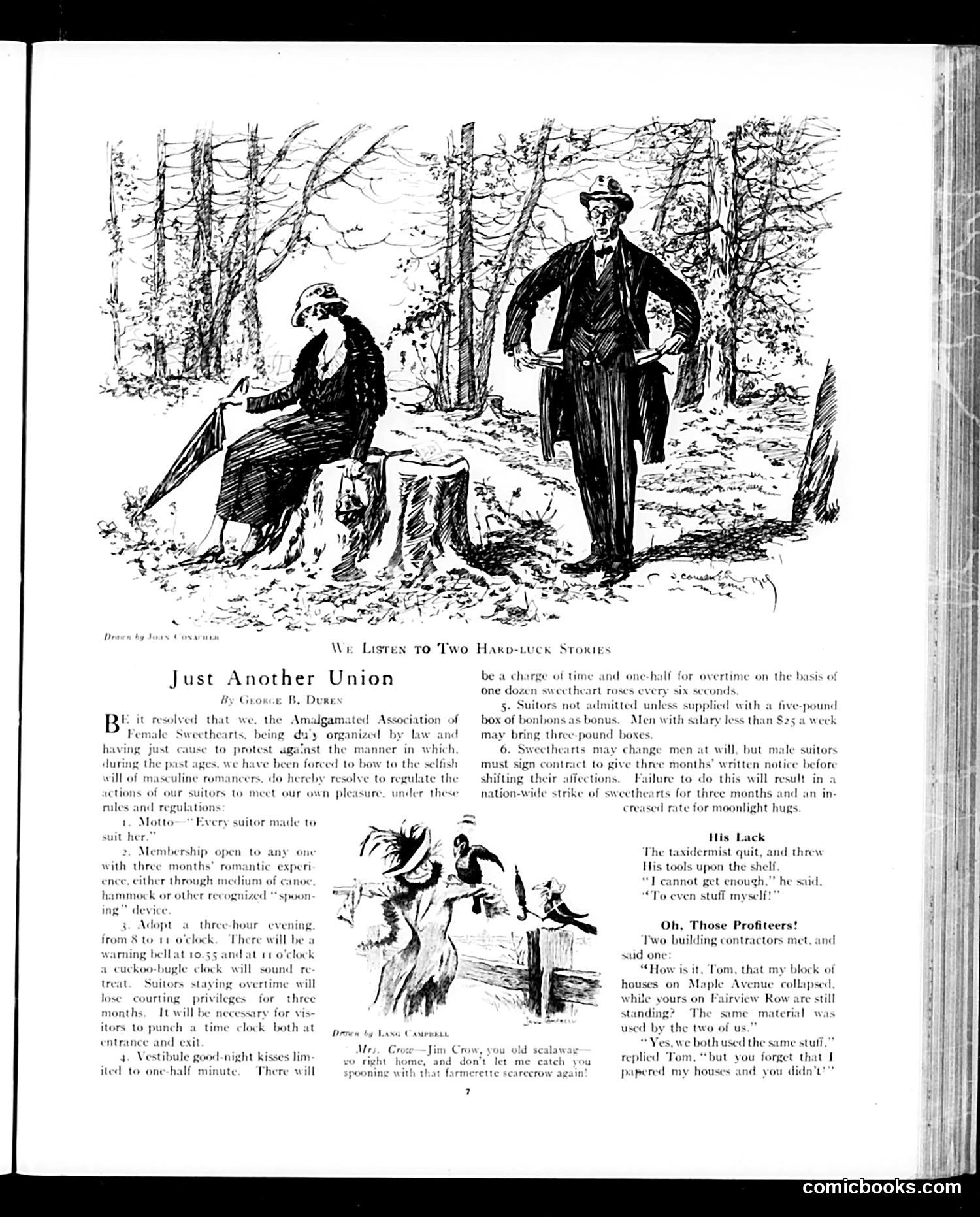 Judge — January 10, 1920 — page 7: Judge, 1920-01-10