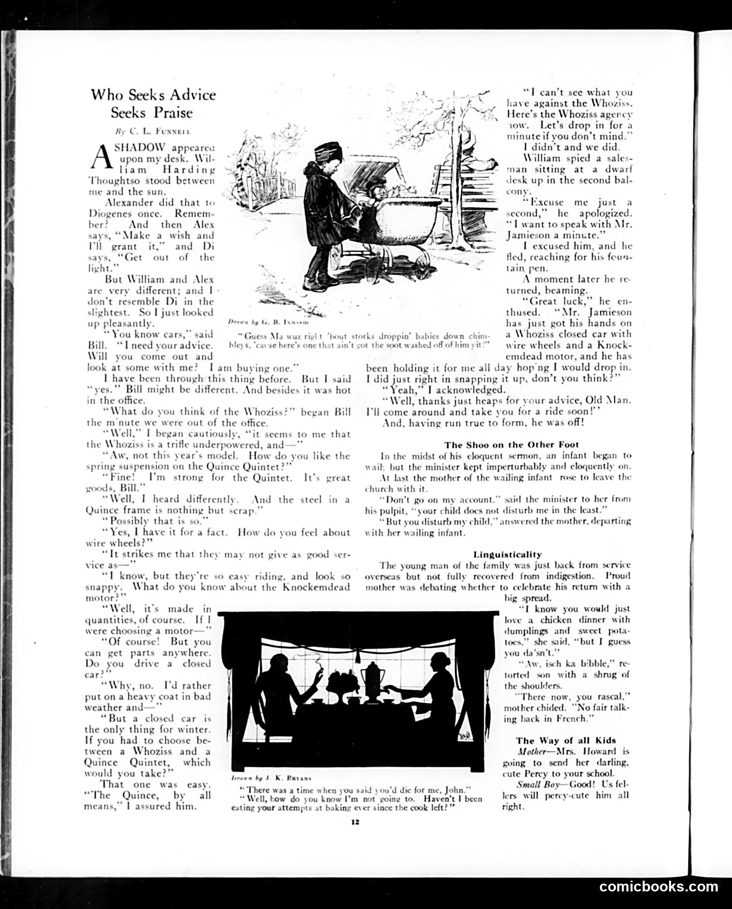 Judge — January 24, 1920 — page 12: Judge, 1920-01-24