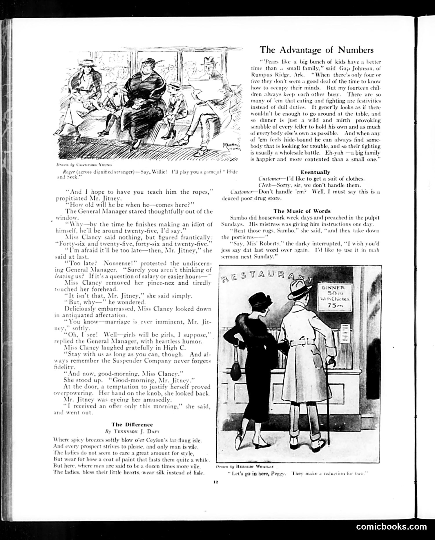 Judge — February 7, 1920 — page 12: Judge, 1920-02-07