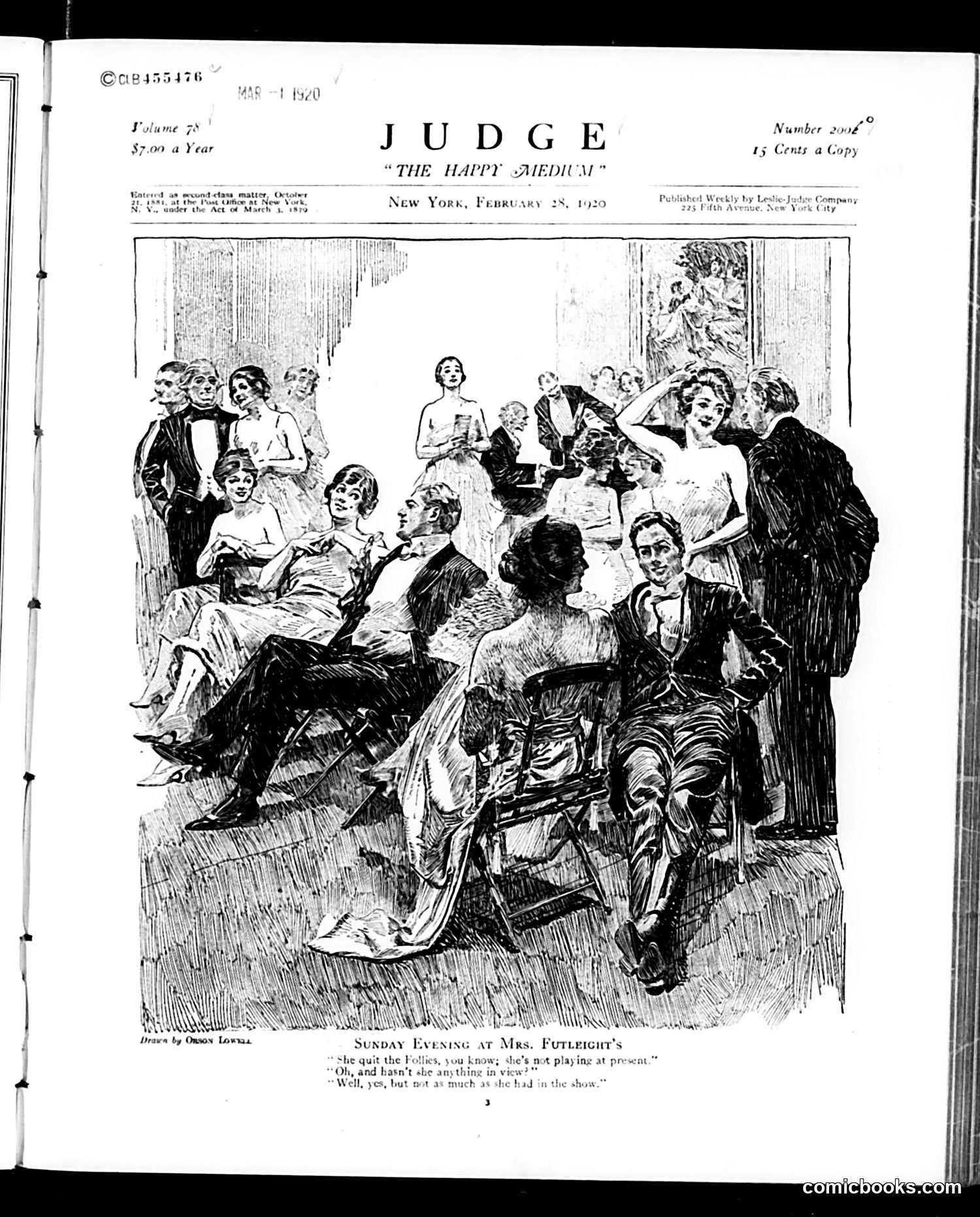 Judge — February 28, 1920 — page 3: Judge, 1920-02-28