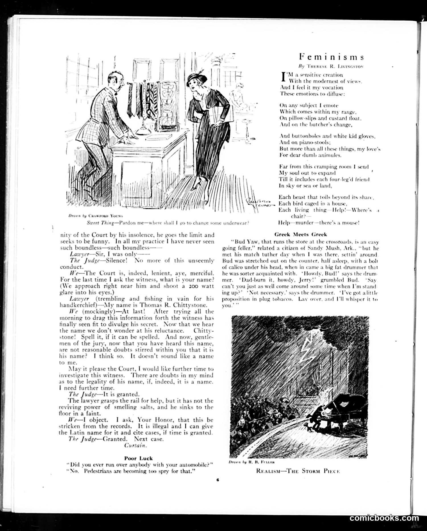 Judge — March 6, 1920 — page 6: Judge, 1920-03-06