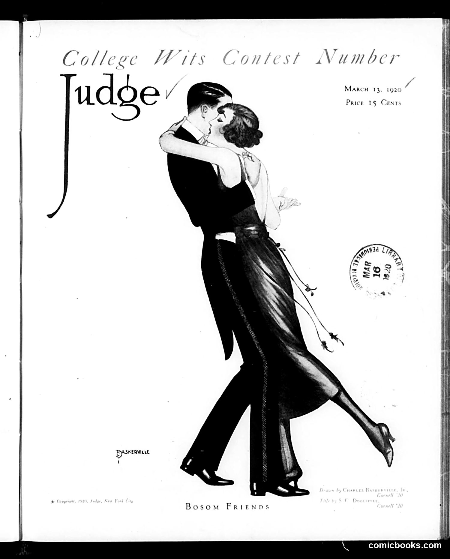 Judge — March 13, 1920 — page 1: Judge, 1920-03-13