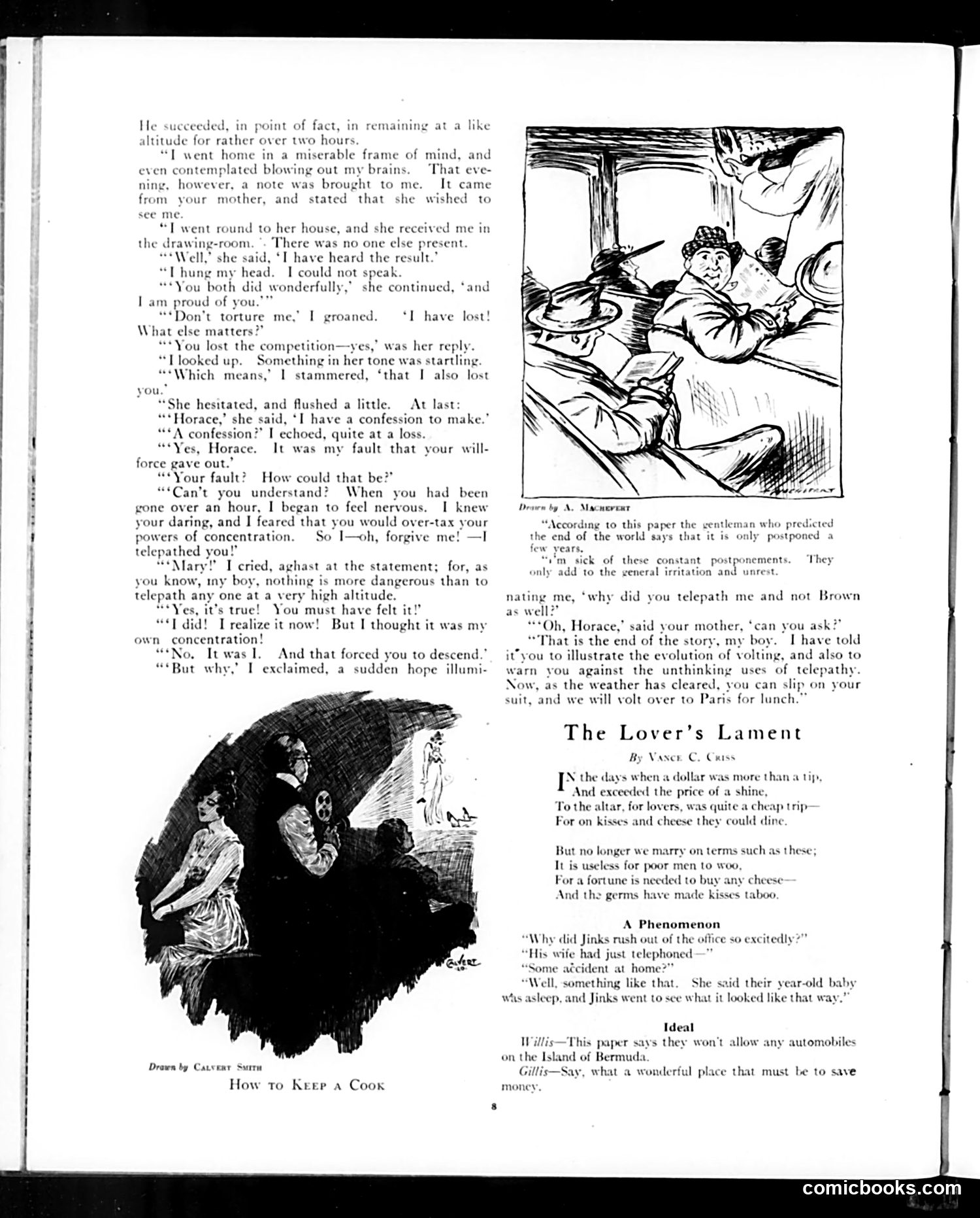 Judge — April 3, 1920 — page 8: Judge, 1920-04-03