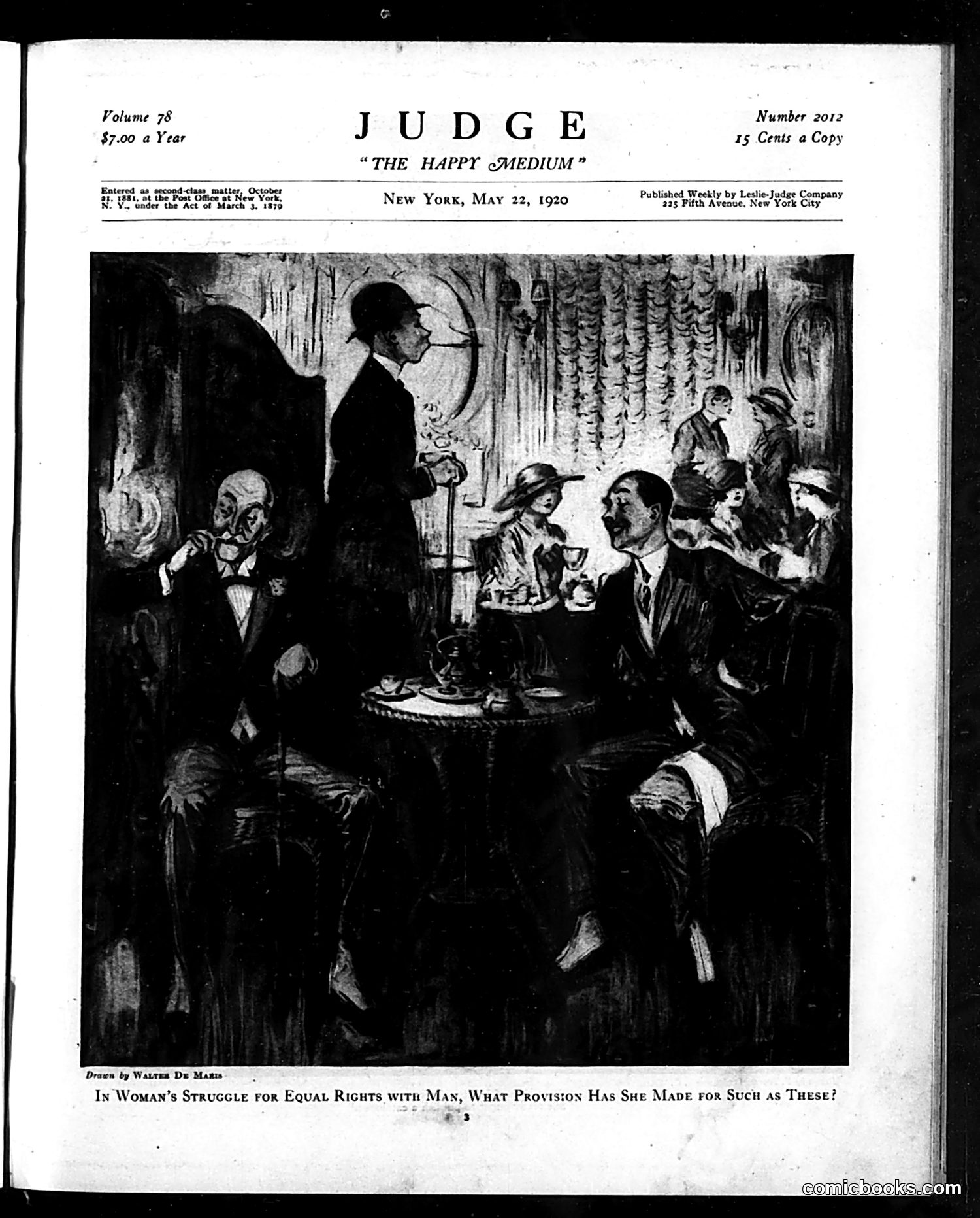 Judge — May 22, 1920 — page 3: Judge, 1920-05-22