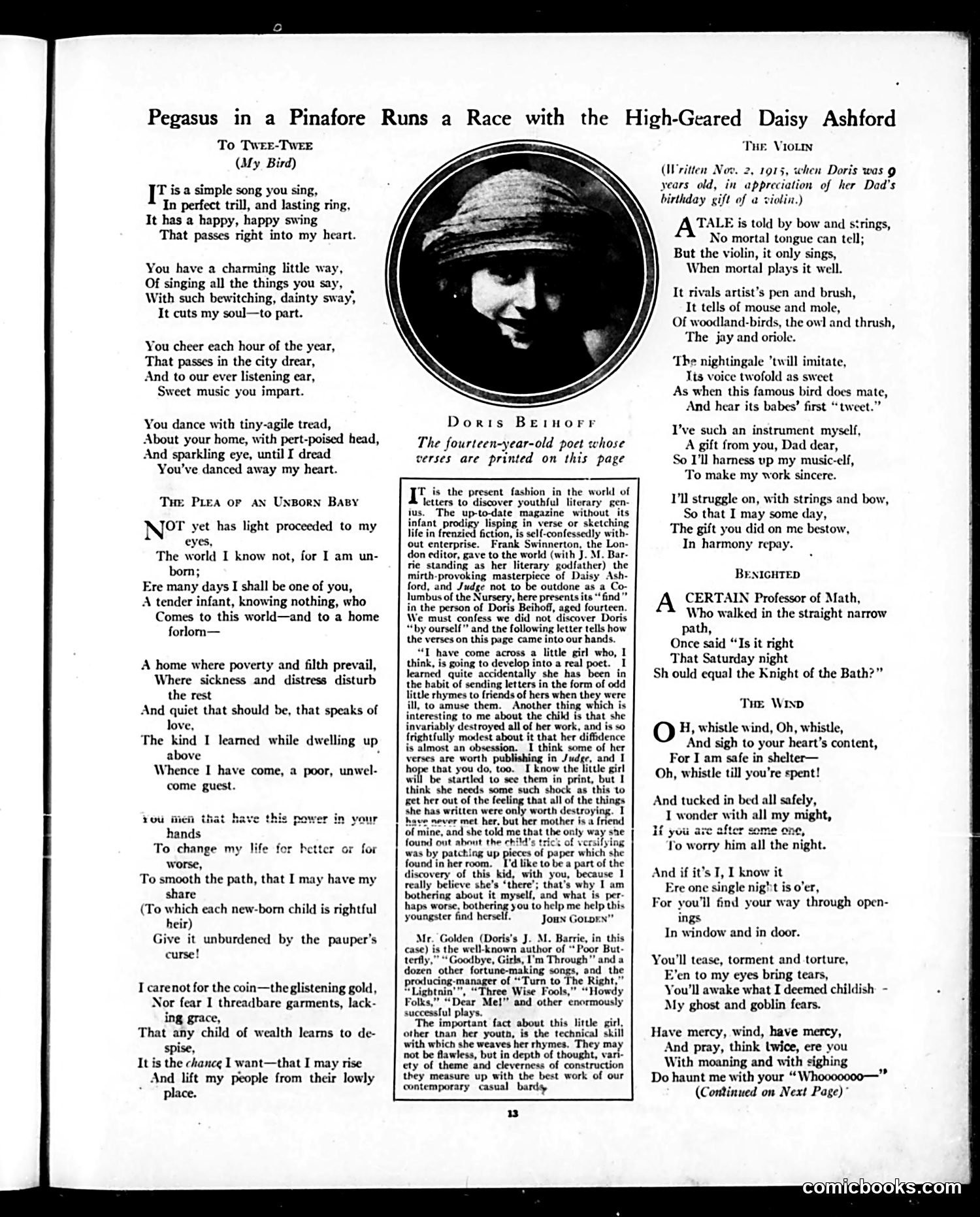 Judge — June 19, 1920 — page 13: Judge, 1920-06-19