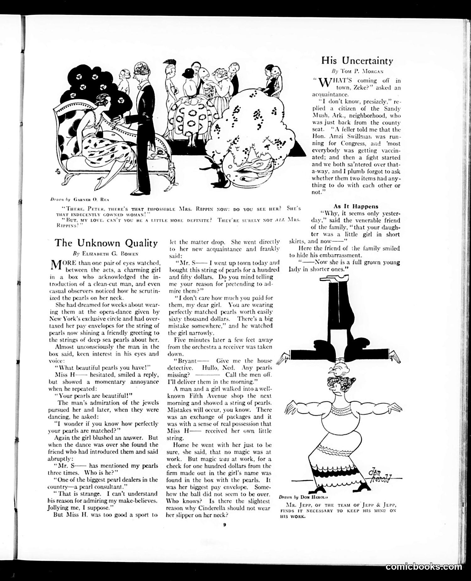 Judge — July 31, 1920 — page 9: Judge, 1920-07-31