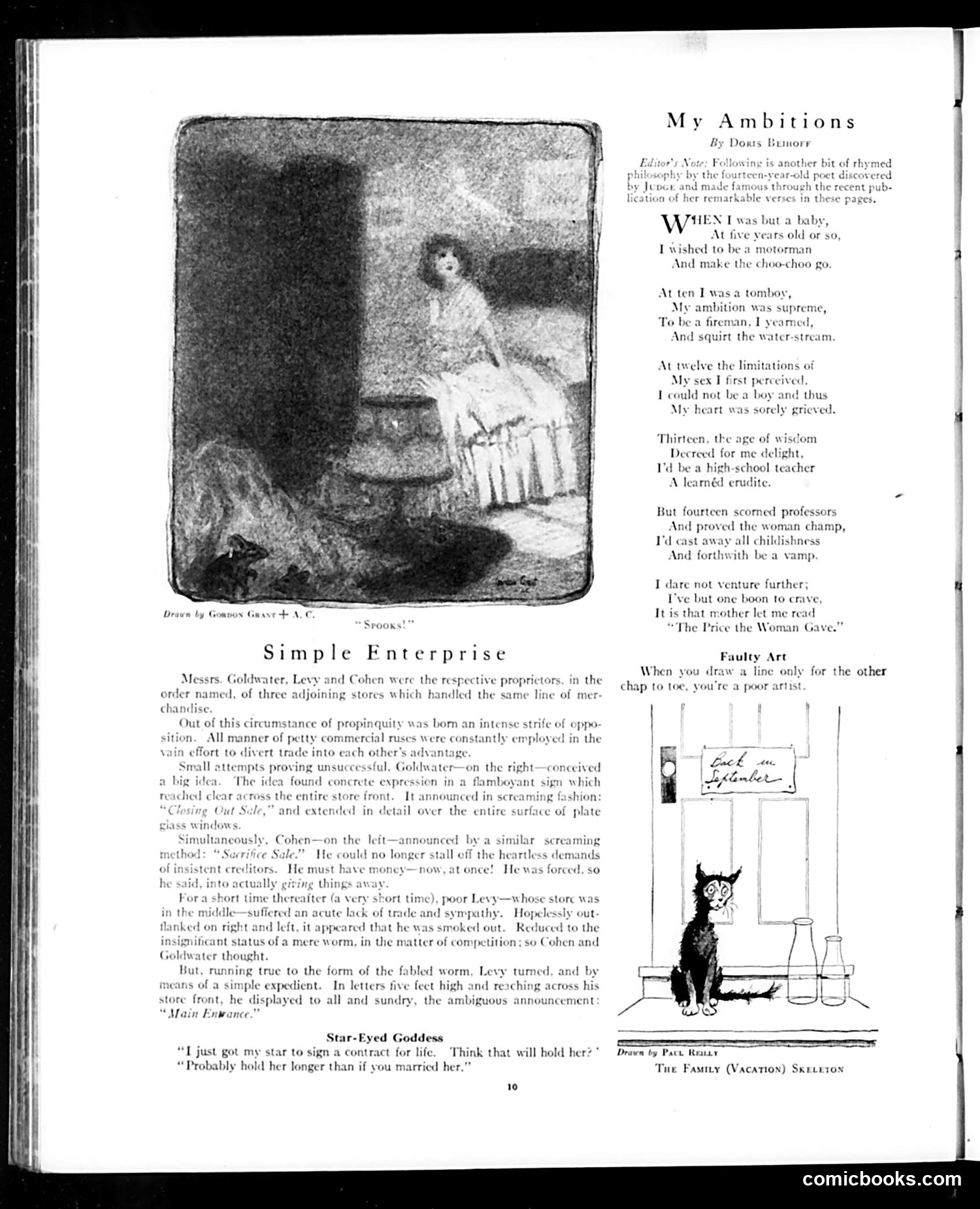 Judge — July 31, 1920 — page 10: Judge, 1920-07-31