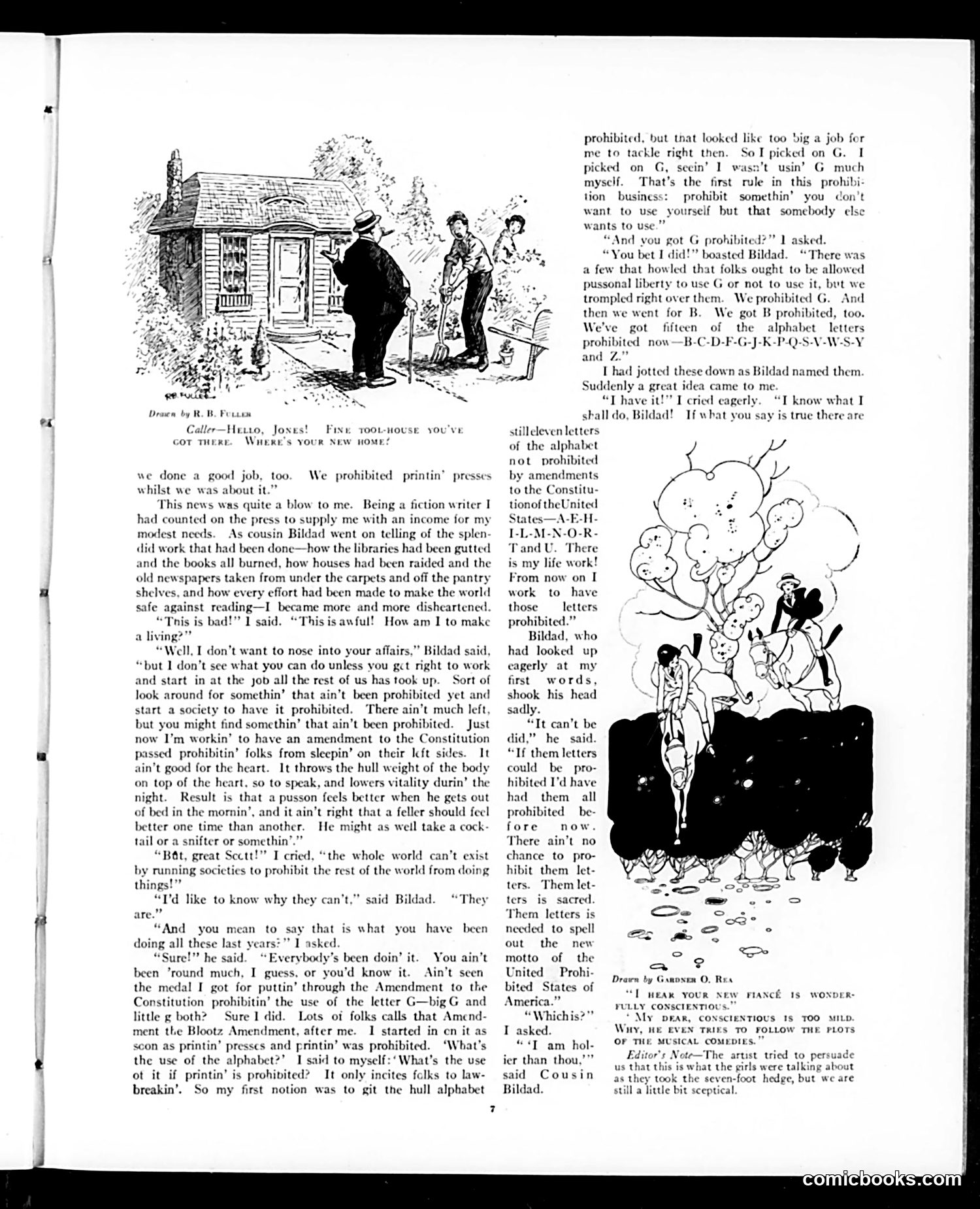 Judge — August 7, 1920 — page 7: Judge, 1920-08-07