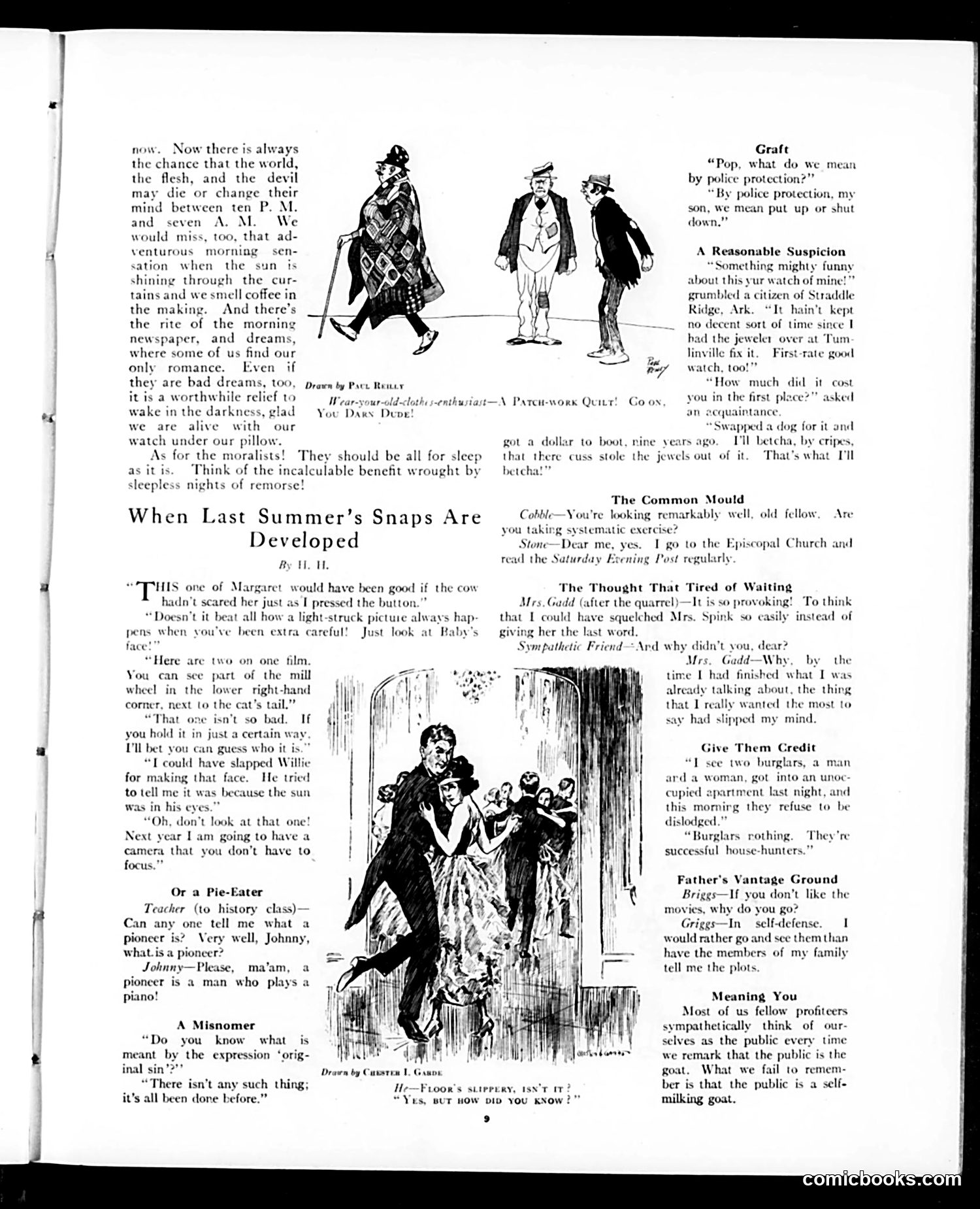 Judge — August 7, 1920 — page 9: Judge, 1920-08-07