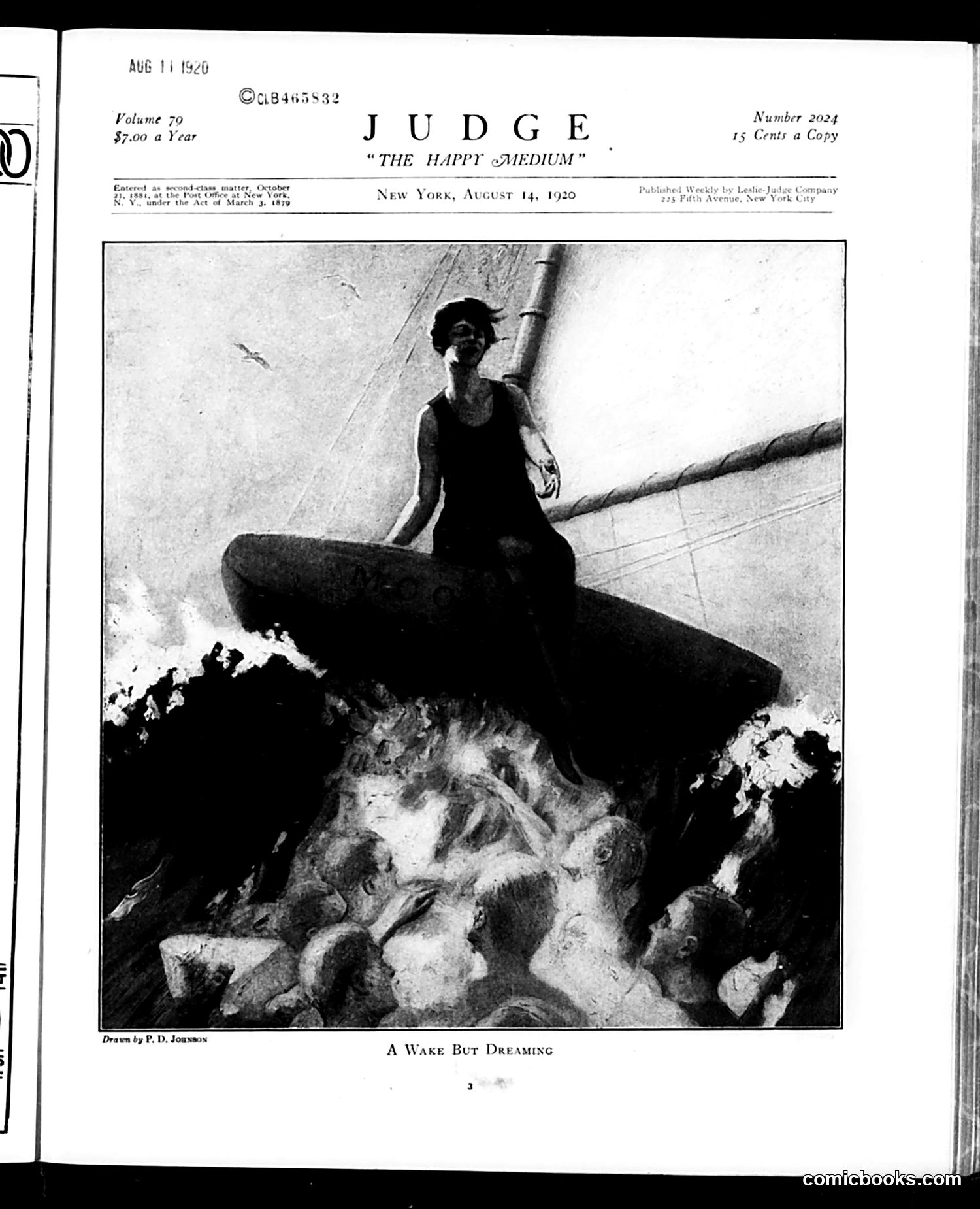 Judge — August 14, 1920 — page 3: Judge, 1920-08-14