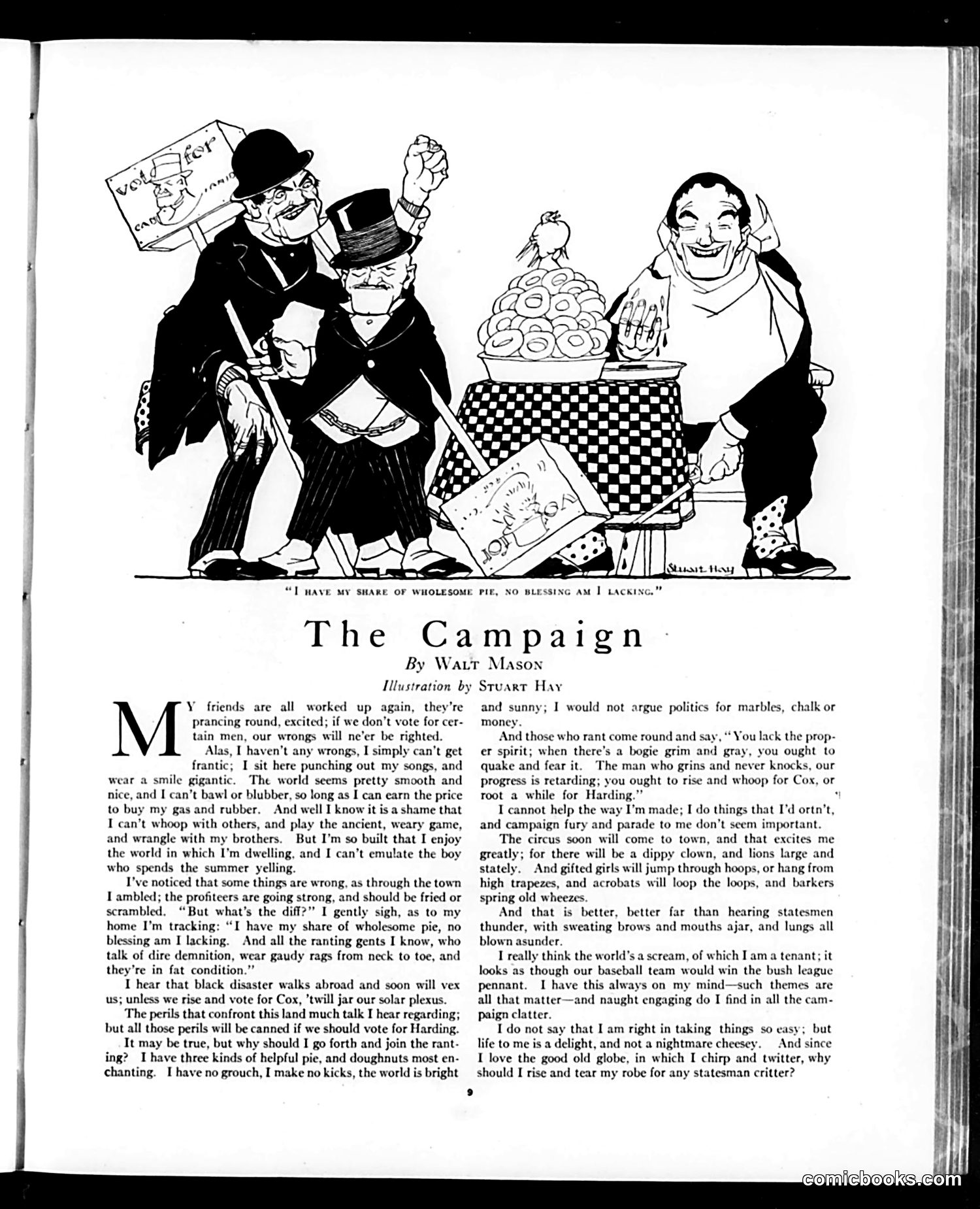 Judge — August 21, 1920 — page 9: Judge, 1920-08-21