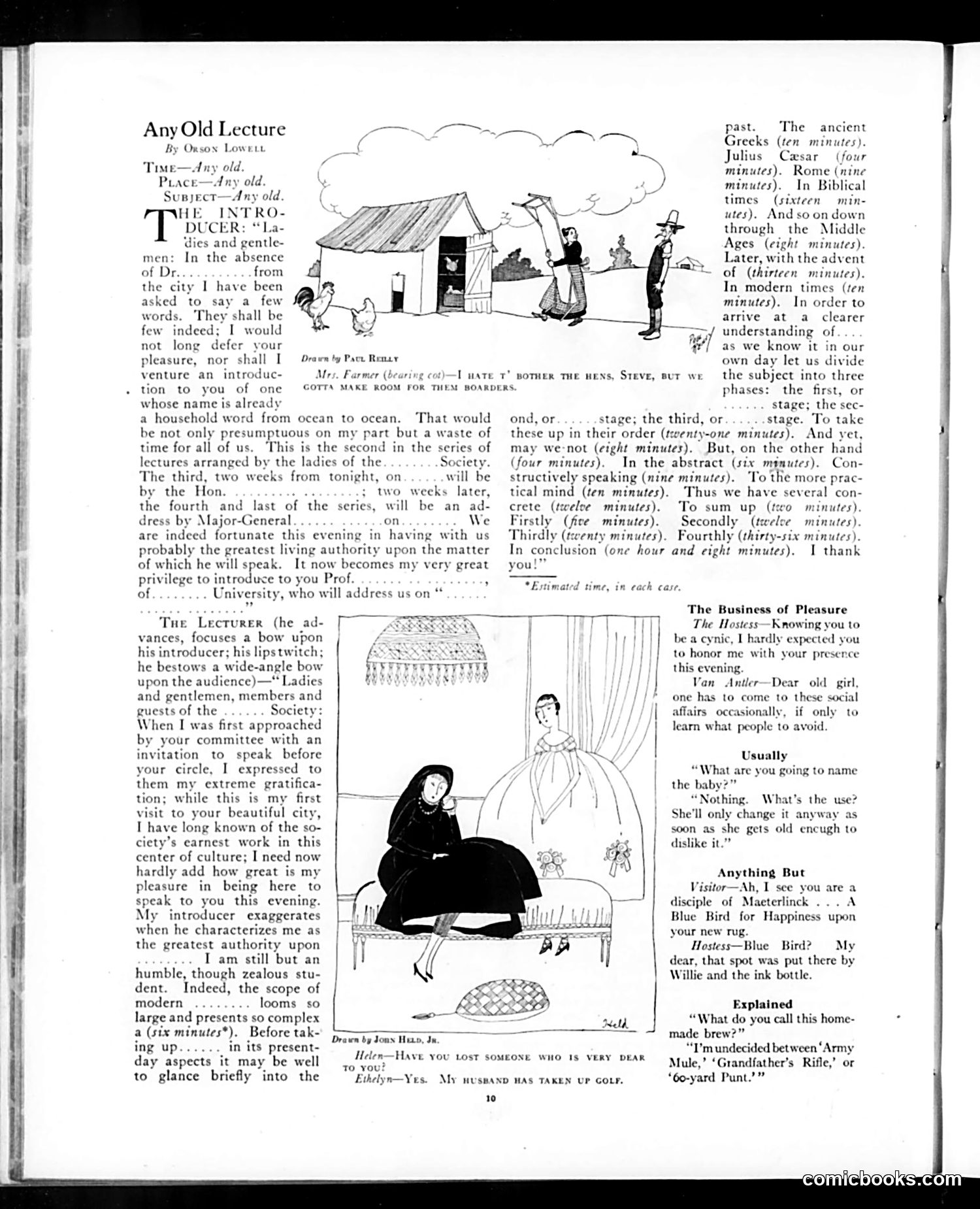 Judge — August 21, 1920 — page 10: Judge, 1920-08-21