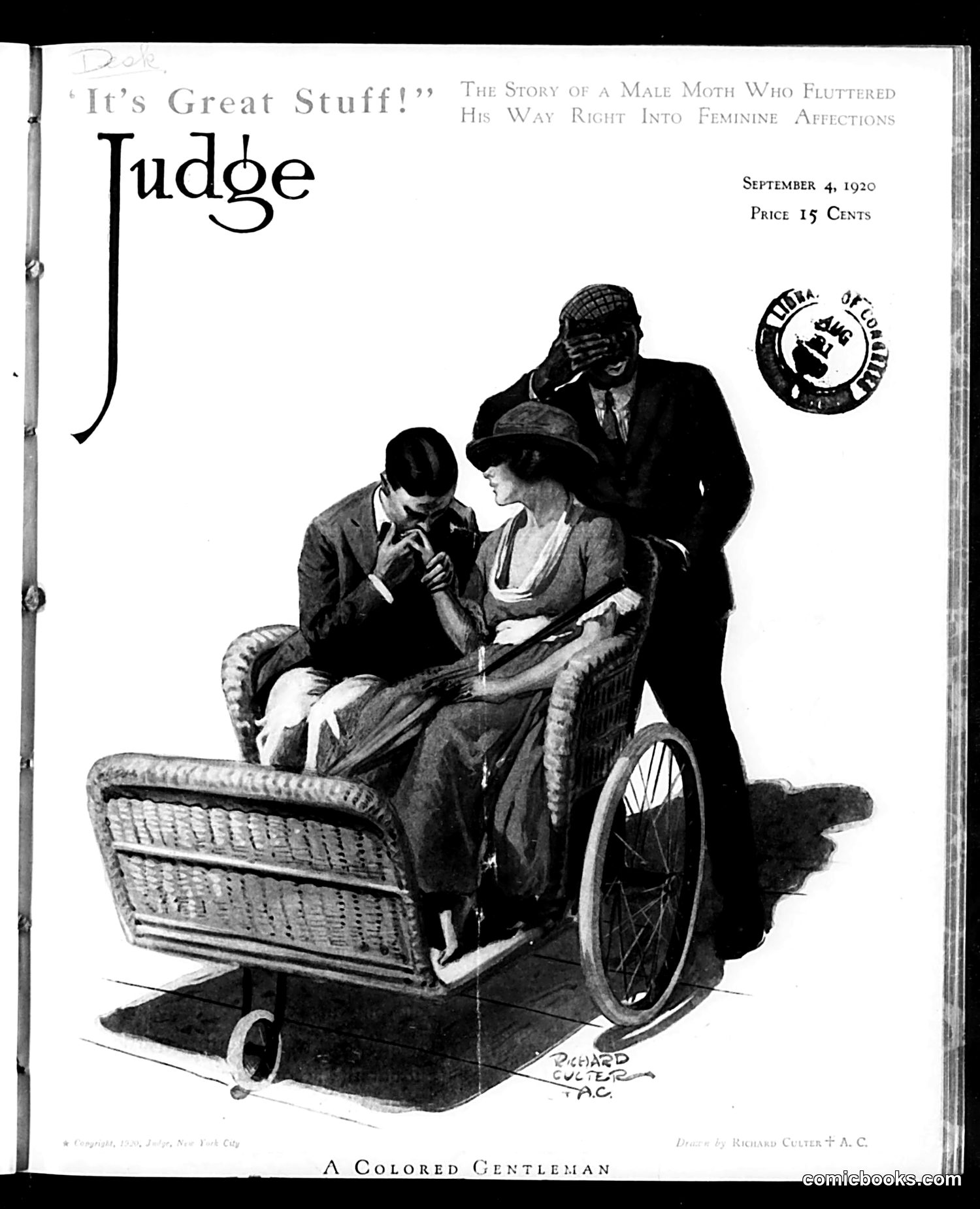 Judge — September 4, 1920 — page 1: Judge, 1920-09-04