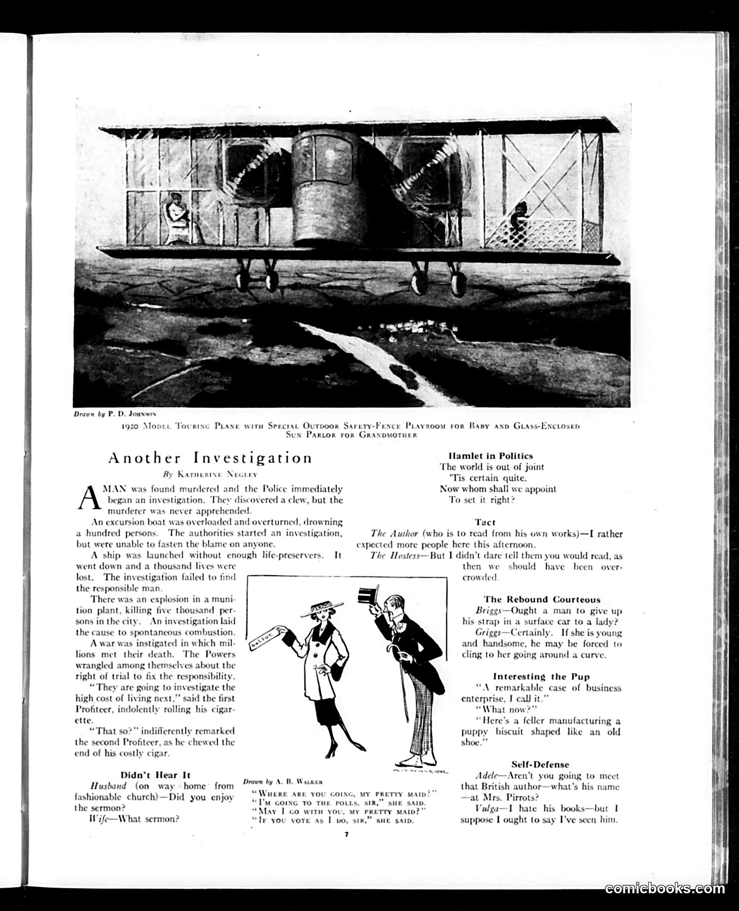 Judge — September 4, 1920 — page 7: Judge, 1920-09-04