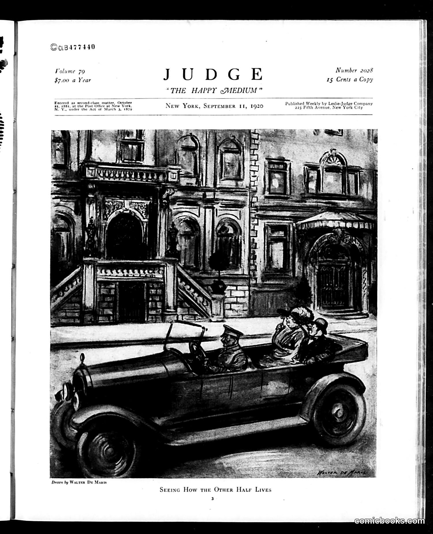Judge — September 11, 1920 — page 3: Judge, 1920-09-11