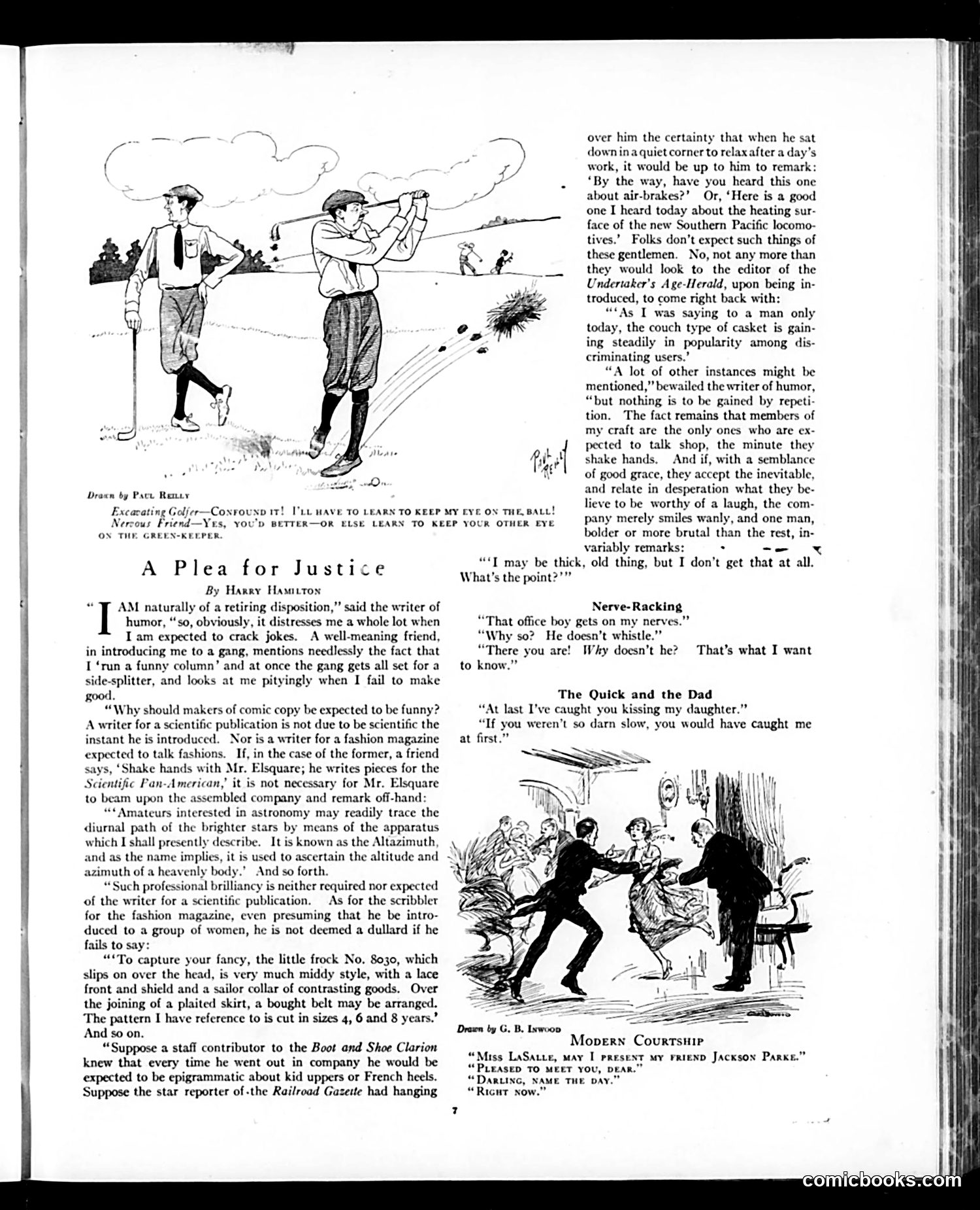 Judge — September 18, 1920 — page 7: Judge, 1920-09-18