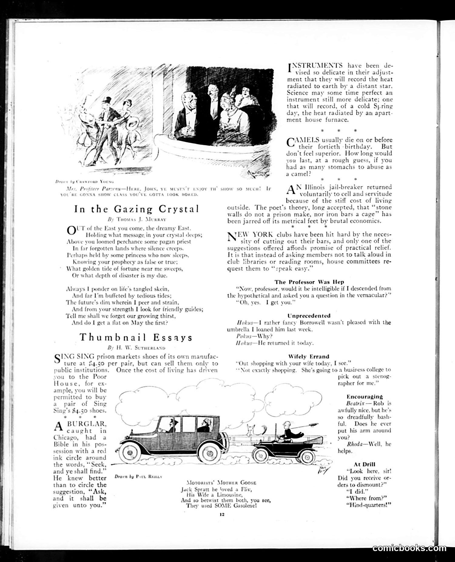 Judge — September 18, 1920 — page 12: Judge, 1920-09-18