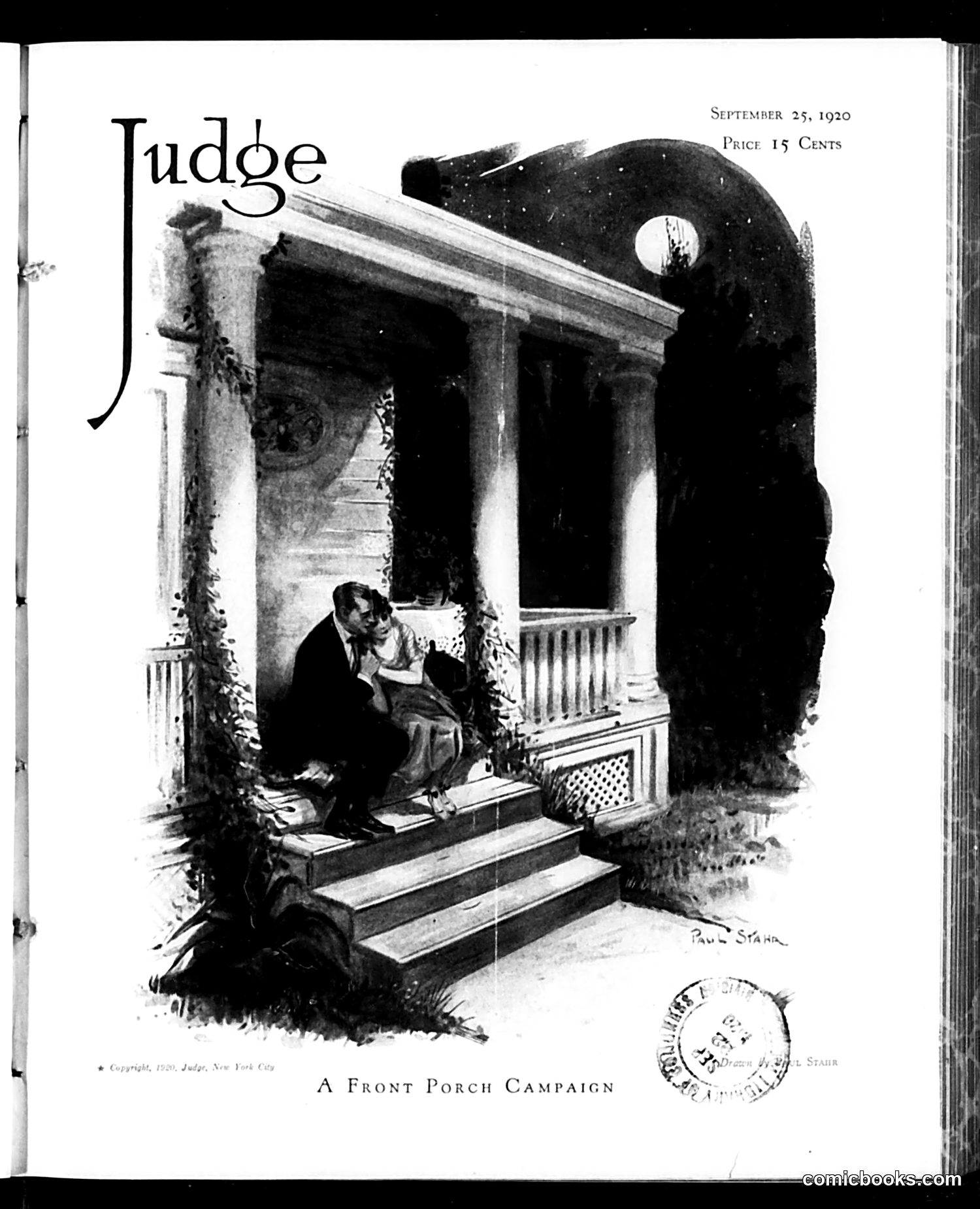 Judge — September 25, 1920 — page 1: Judge, 1920-09-25