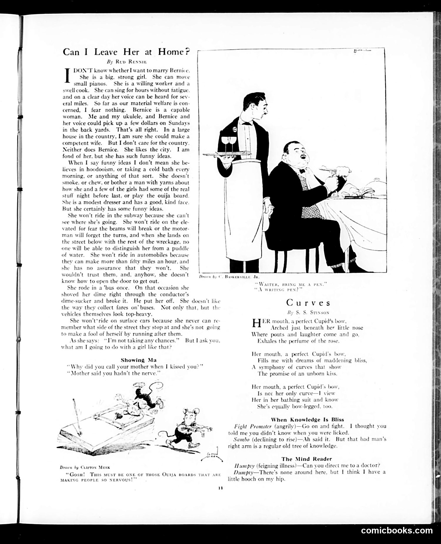 Judge — October 23, 1920 — page 11: Judge, 1920-10-23